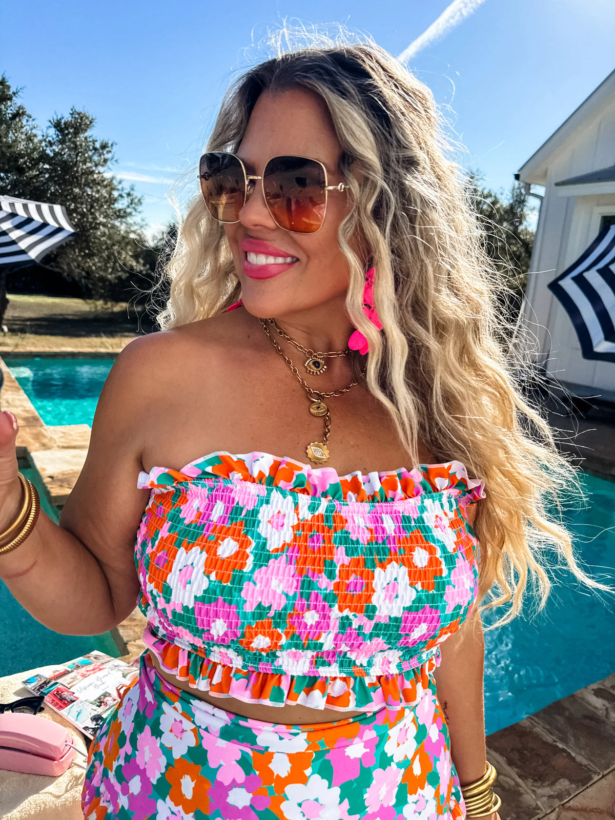 Amalfi Blooms Swim Set - RTS
