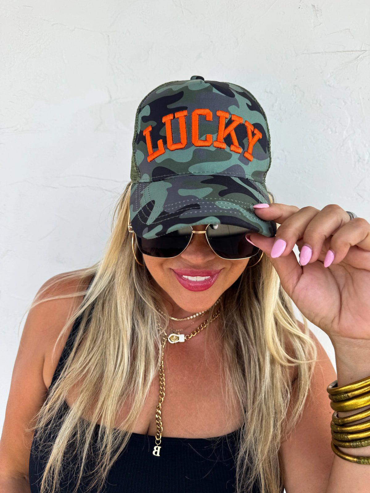 PREORDER: Lucky Camo Trucker Hat