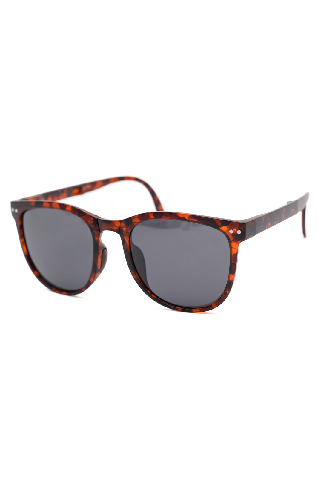 Collapsible Girlfriend Sunnies & Case in Tortoise Shell - 8/7/2023