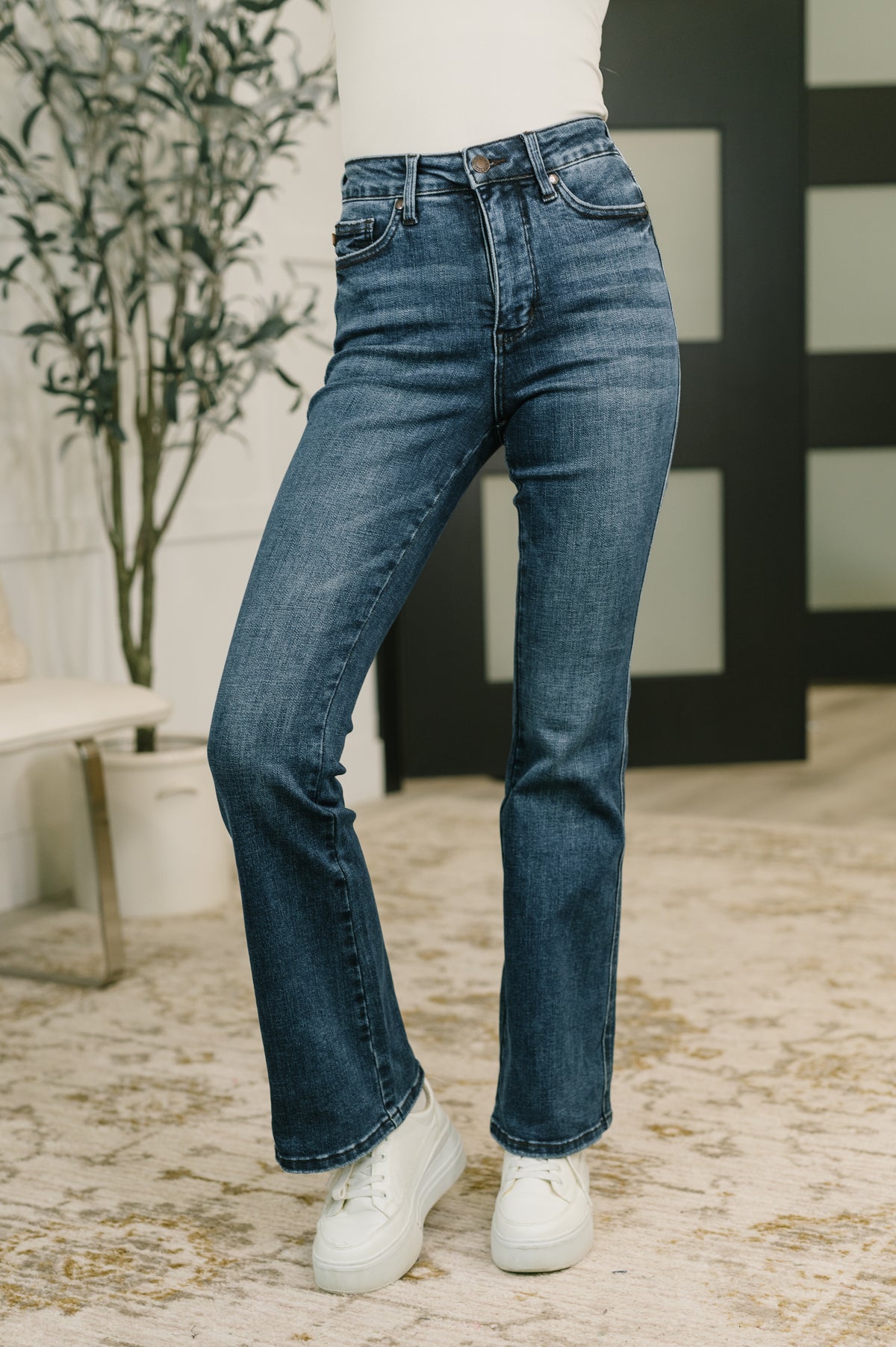 Camille High Waist Tummy Control Bootcut Jean - 8/5/2026