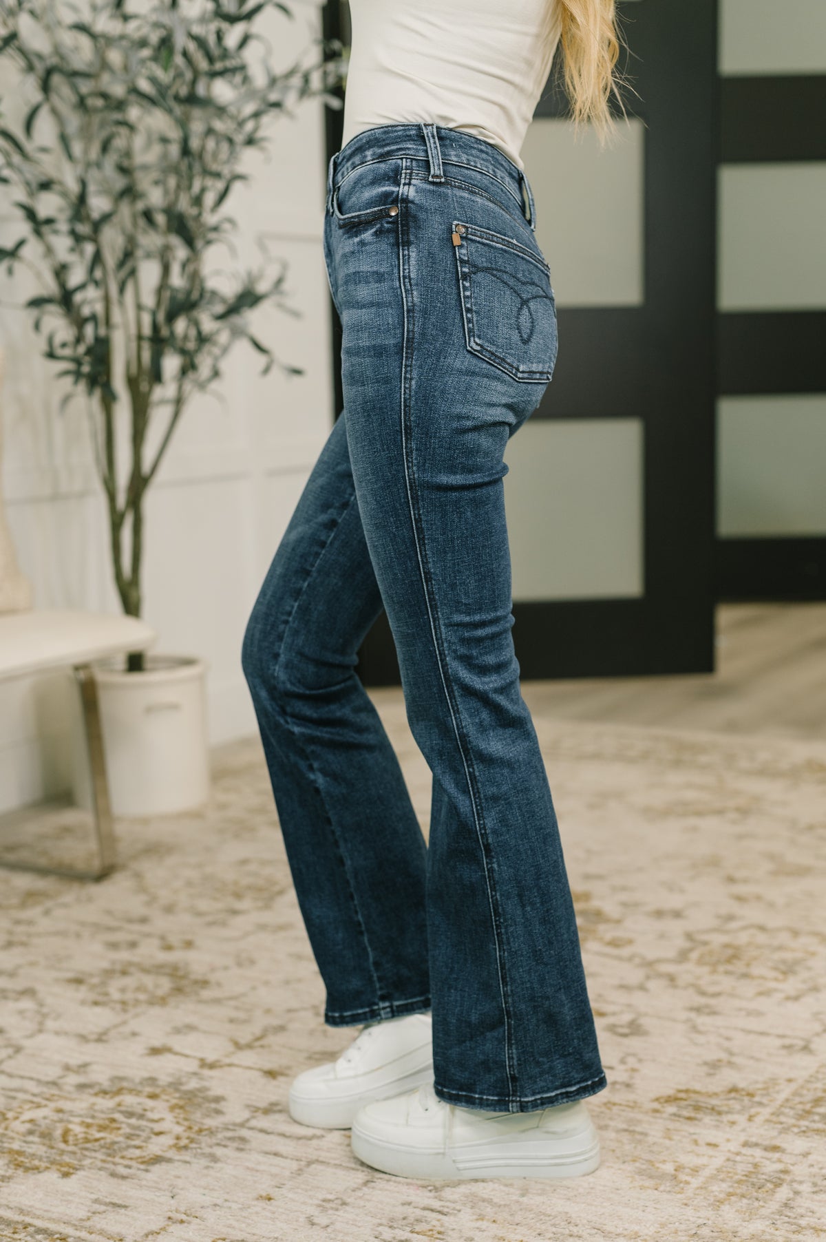 Camille High Waist Tummy Control Bootcut Jean - 8/5/2026