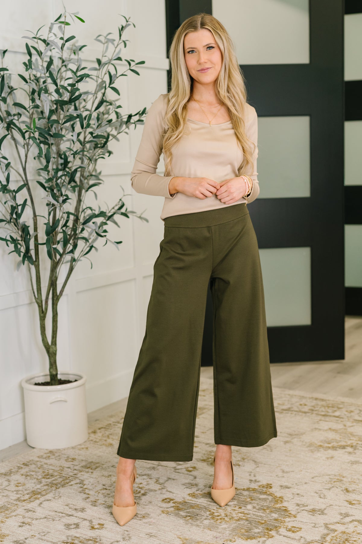 Can You Believe It Basic Long Sleeve Top In Sand - 9/22/2025