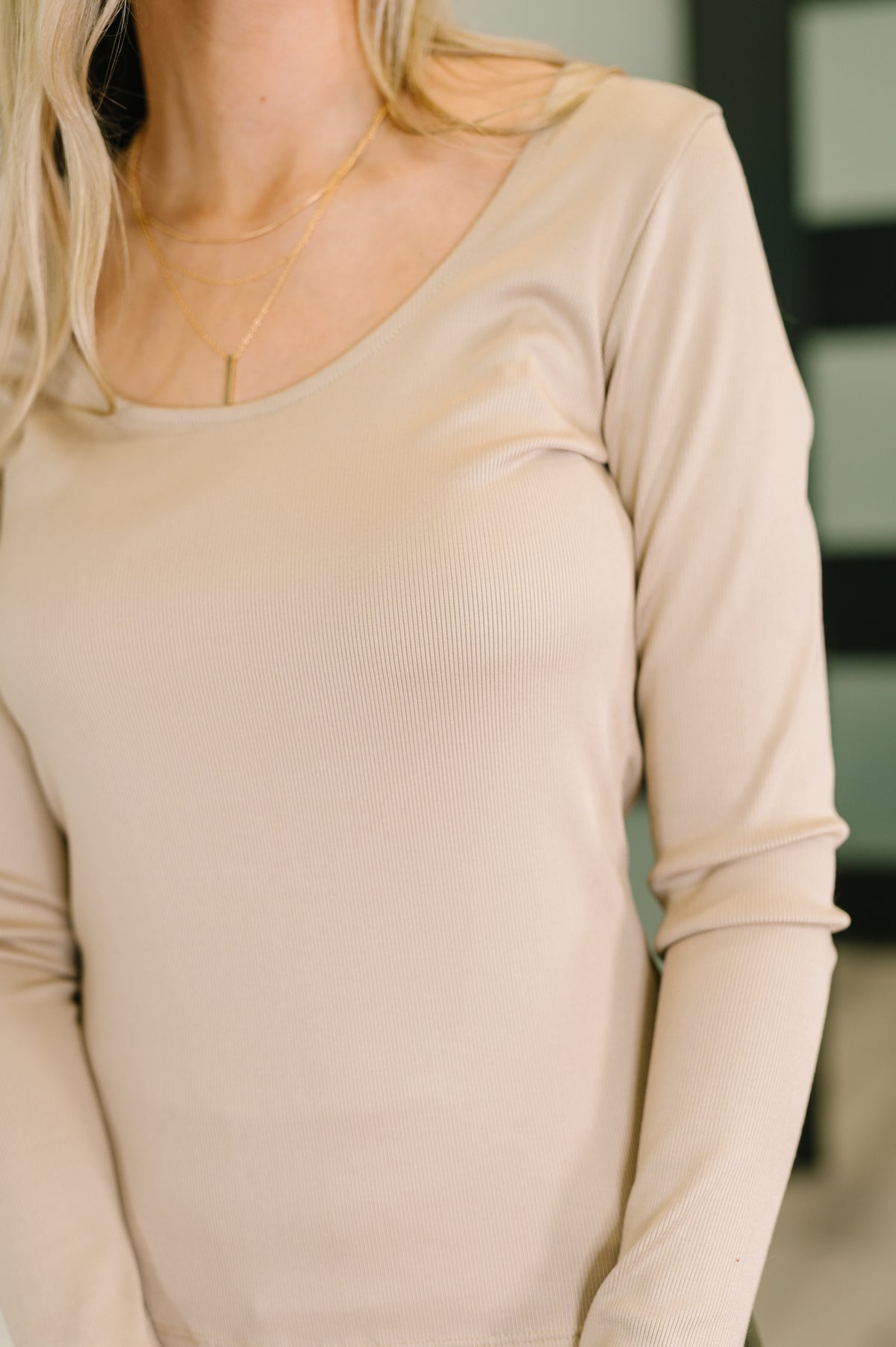 Can You Believe It Basic Long Sleeve Top In Sand - 9/22/2025