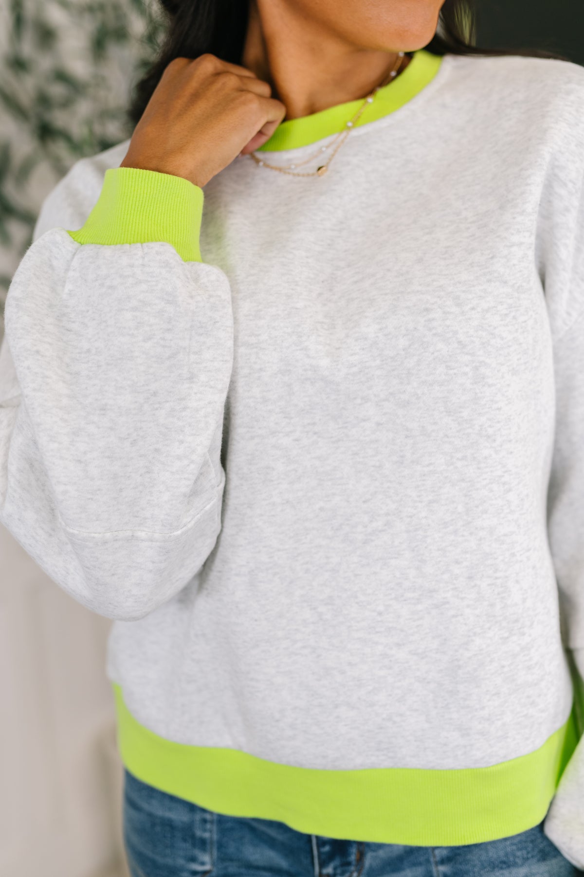 Can't Quit the Knit Contrast Pullover - 10/21/2025
