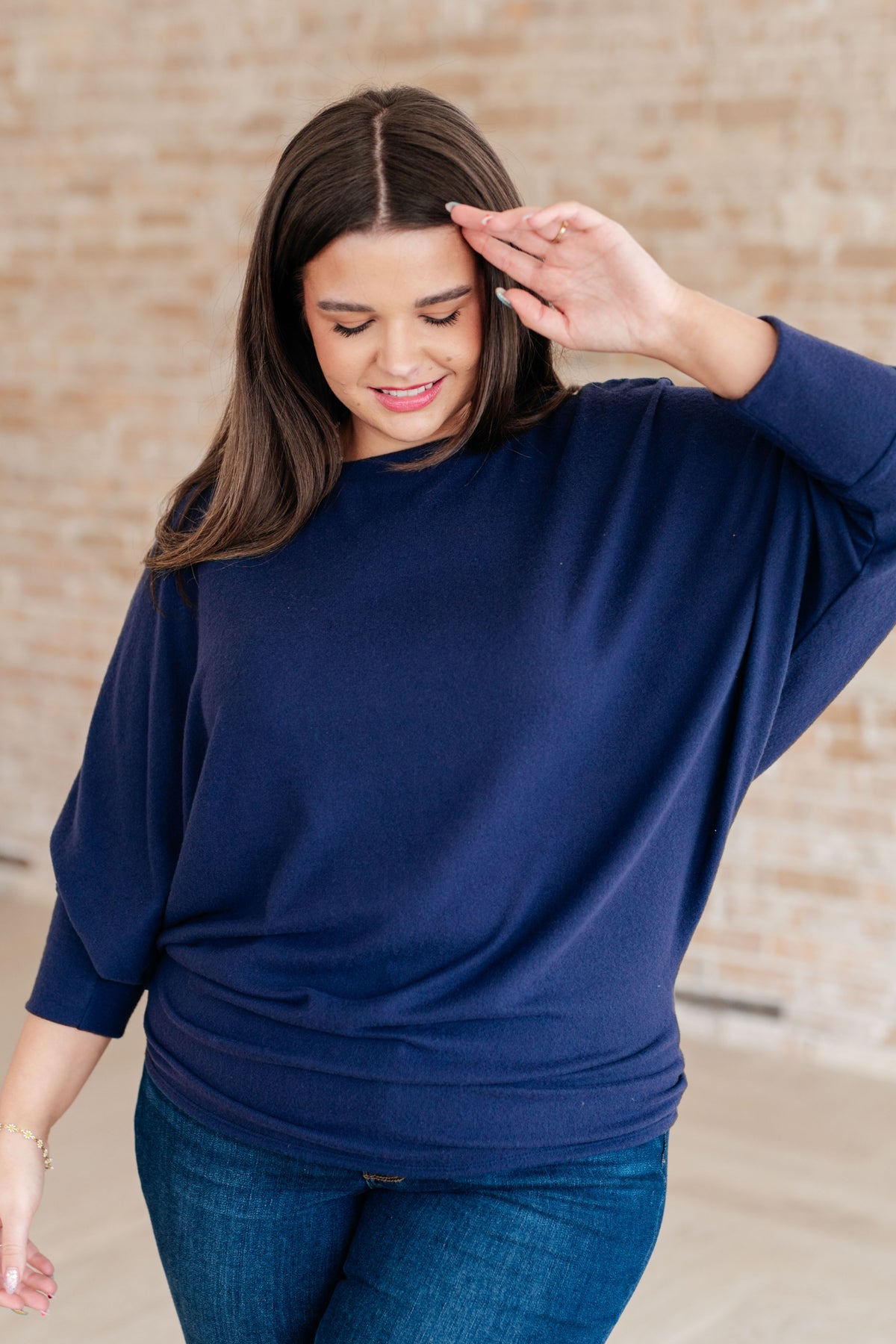 Casually Comfy Batwing Top - 2/22/2024