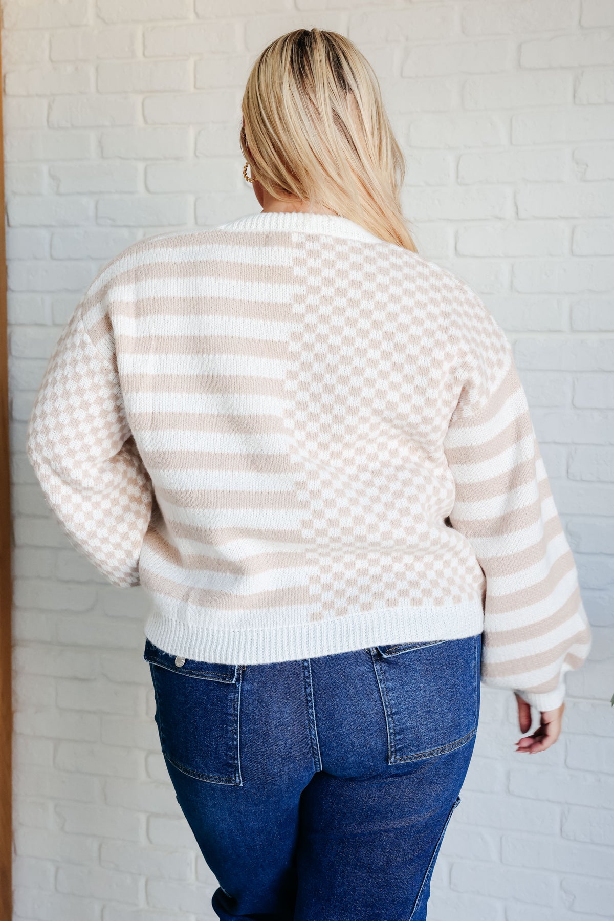 Check That Line Cardigan - 9/25/2025