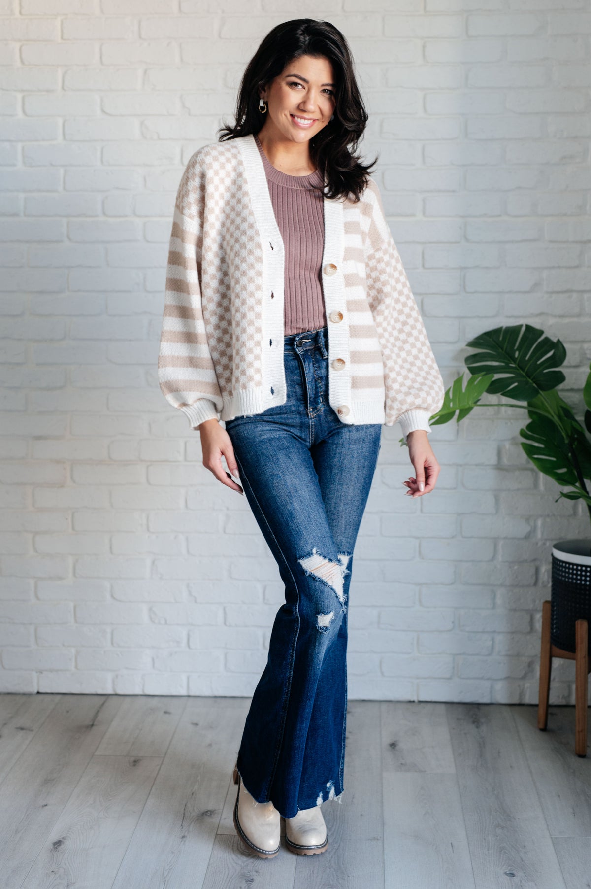 Check That Line Cardigan - 9/25/2025
