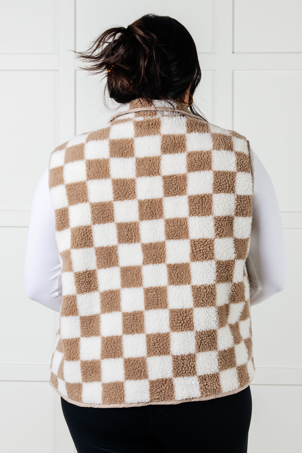 Check it Out Checkered Fleece Vest - 12/31/2024