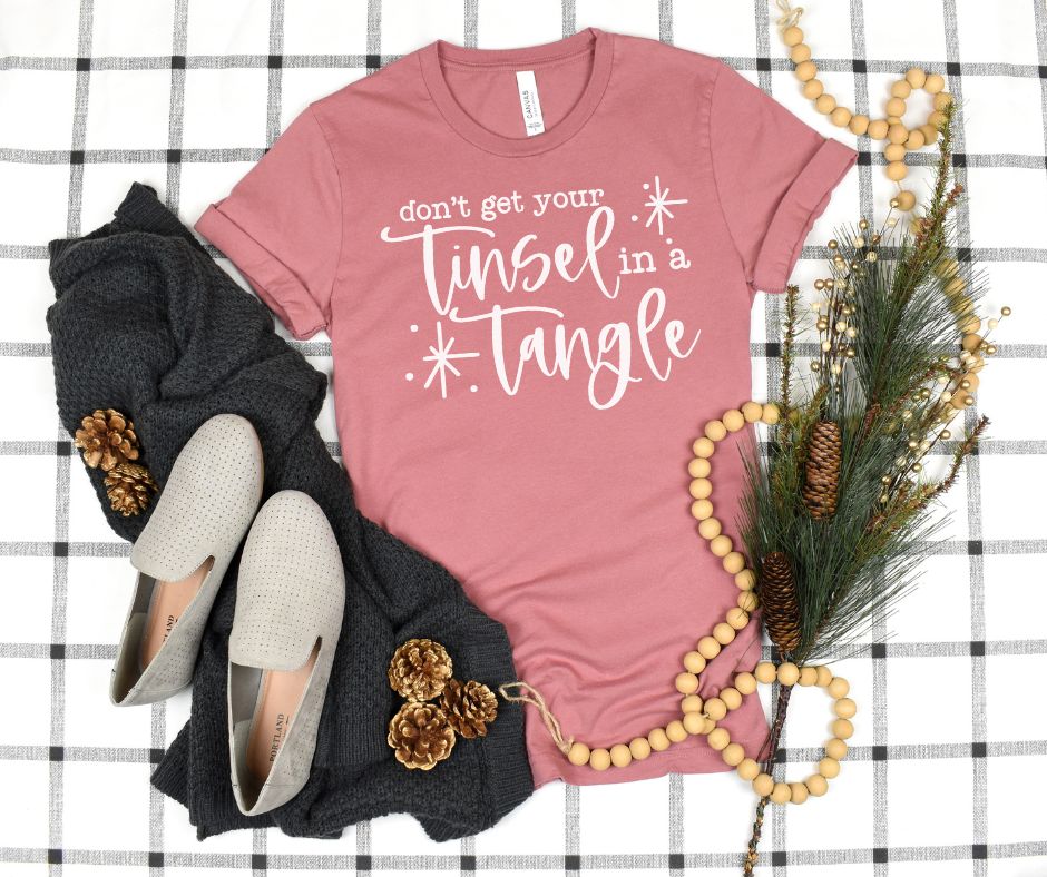 Tinsel Tangle Graphic Tee - RTS