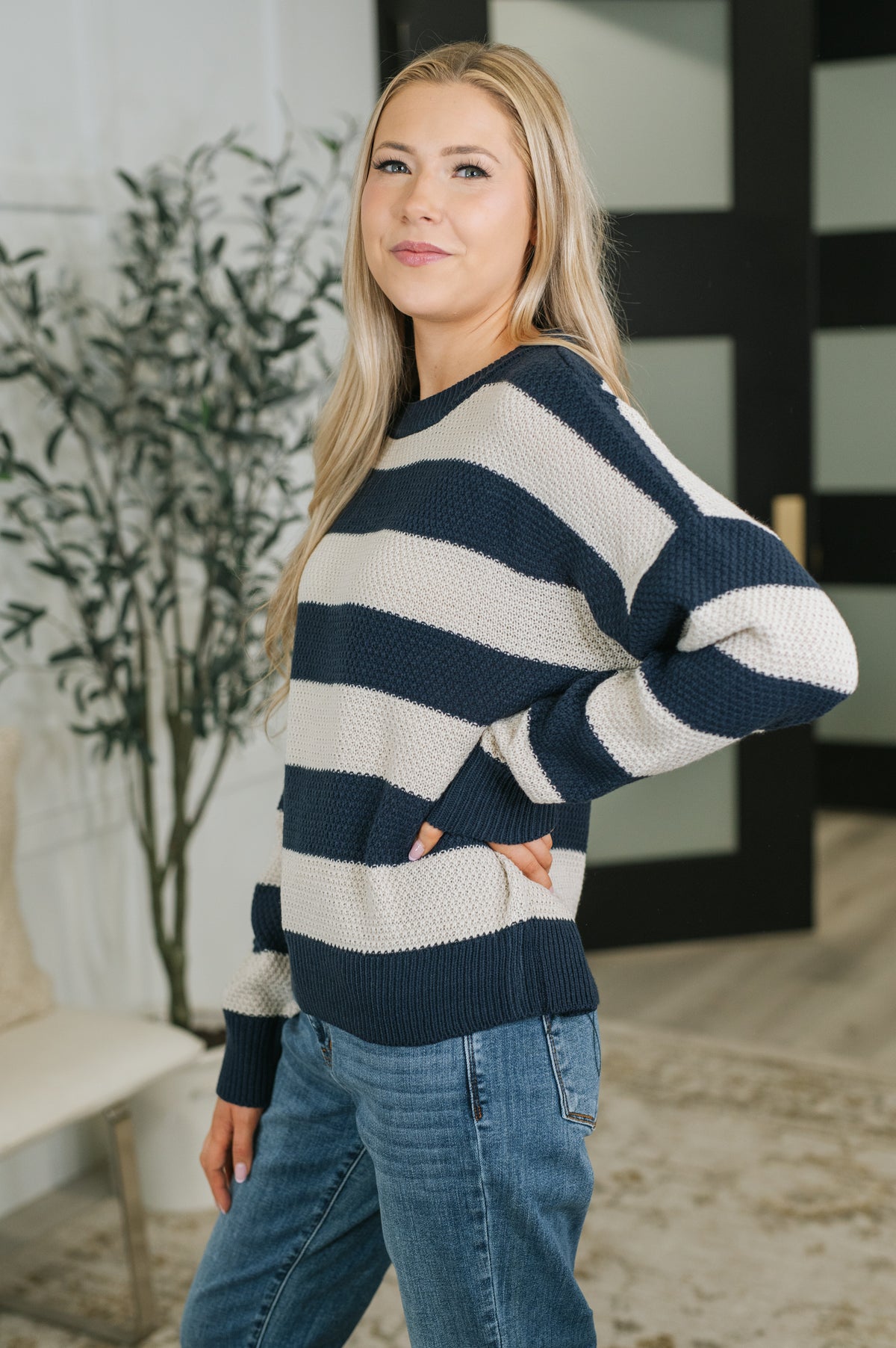 Classically Careless Drop Shoulder Relaxed Top - 10/16/2026