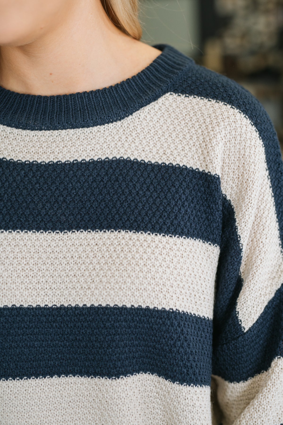 Classically Careless Drop Shoulder Relaxed Top - 10/16/2026