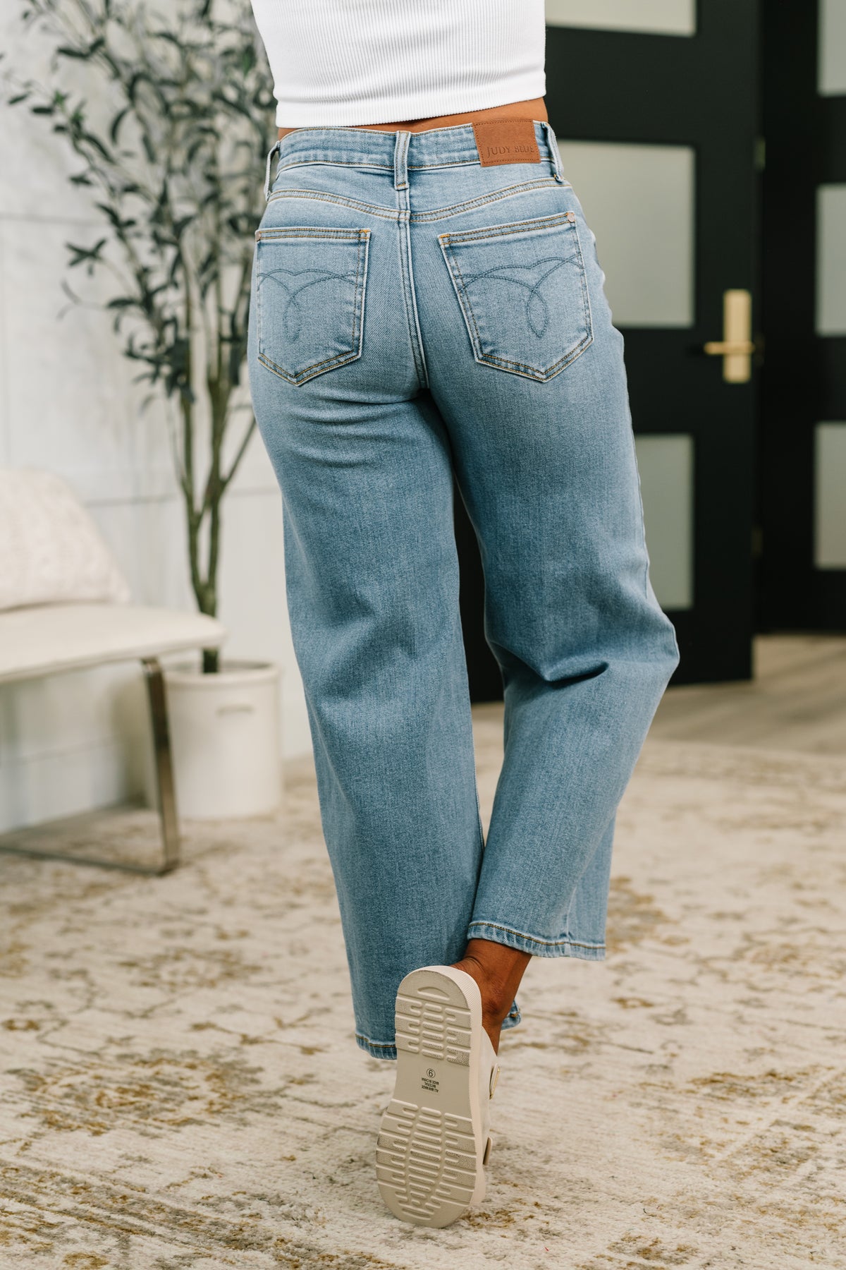 Claudia Mid Rise Wide Leg Ankle Jean - 6/24/2026