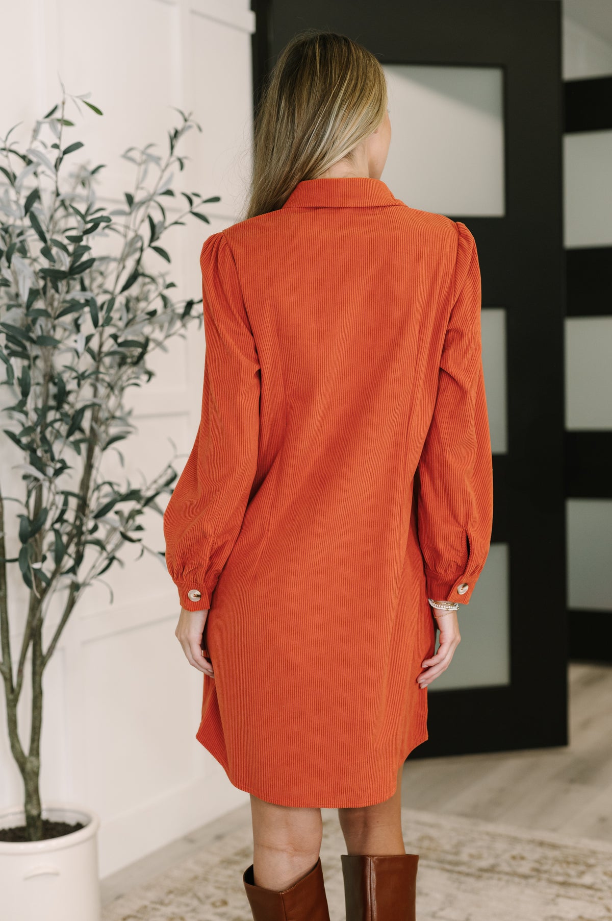 Clever in Corduroy Shirt Dress - 10/10/2025