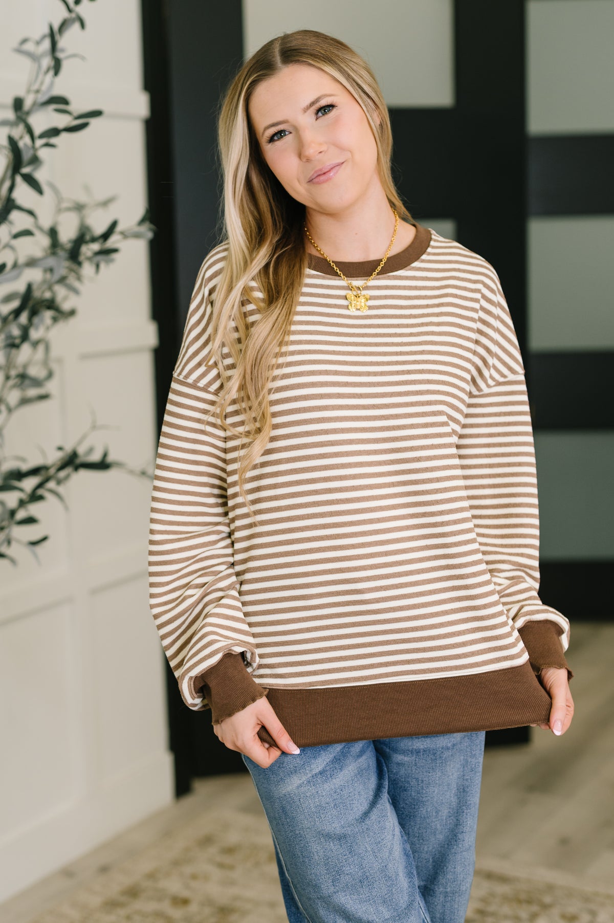 Cocoa Lane Stripe Top - 9/5/2025