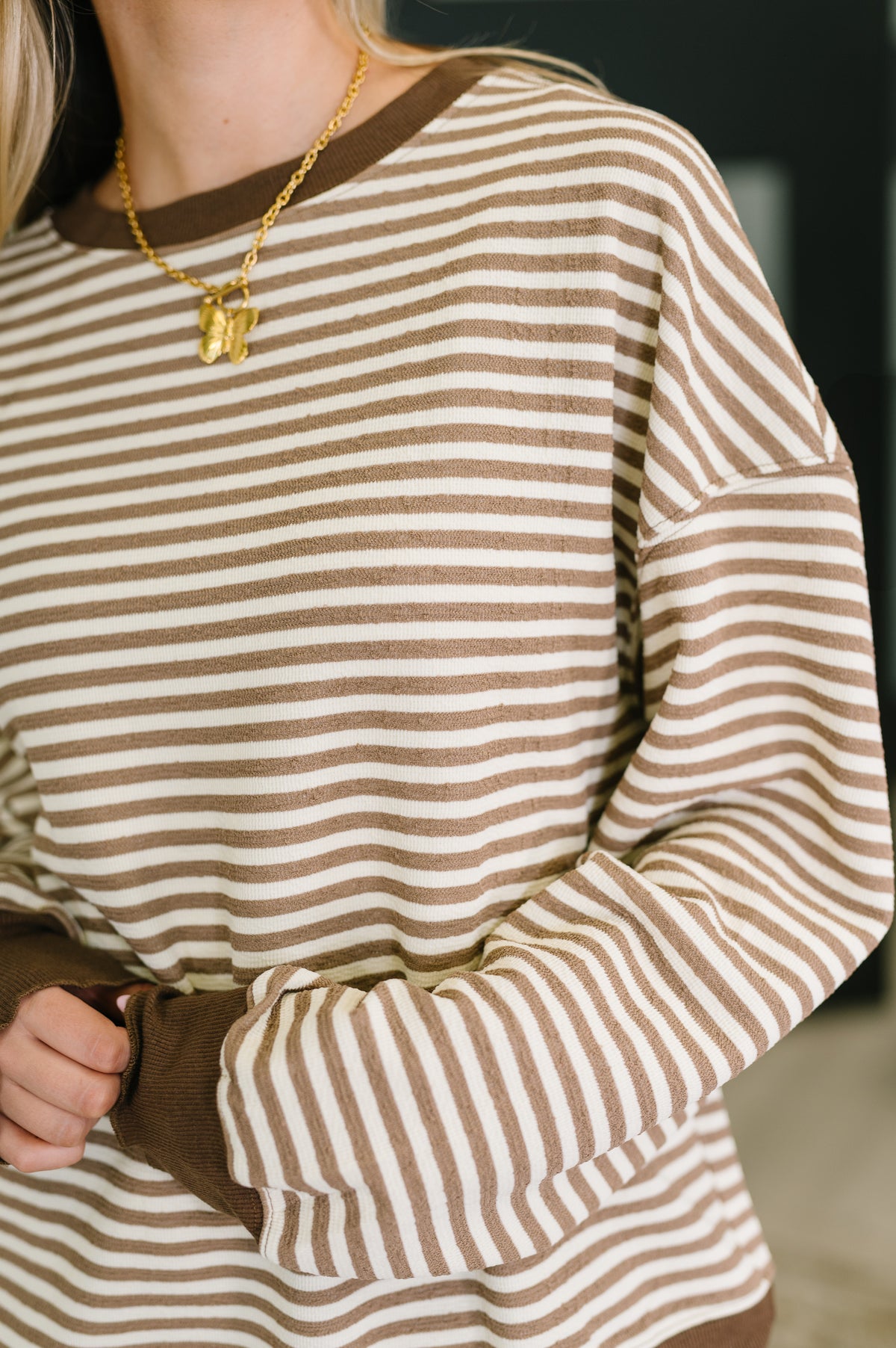Cocoa Lane Stripe Top - 9/5/2025