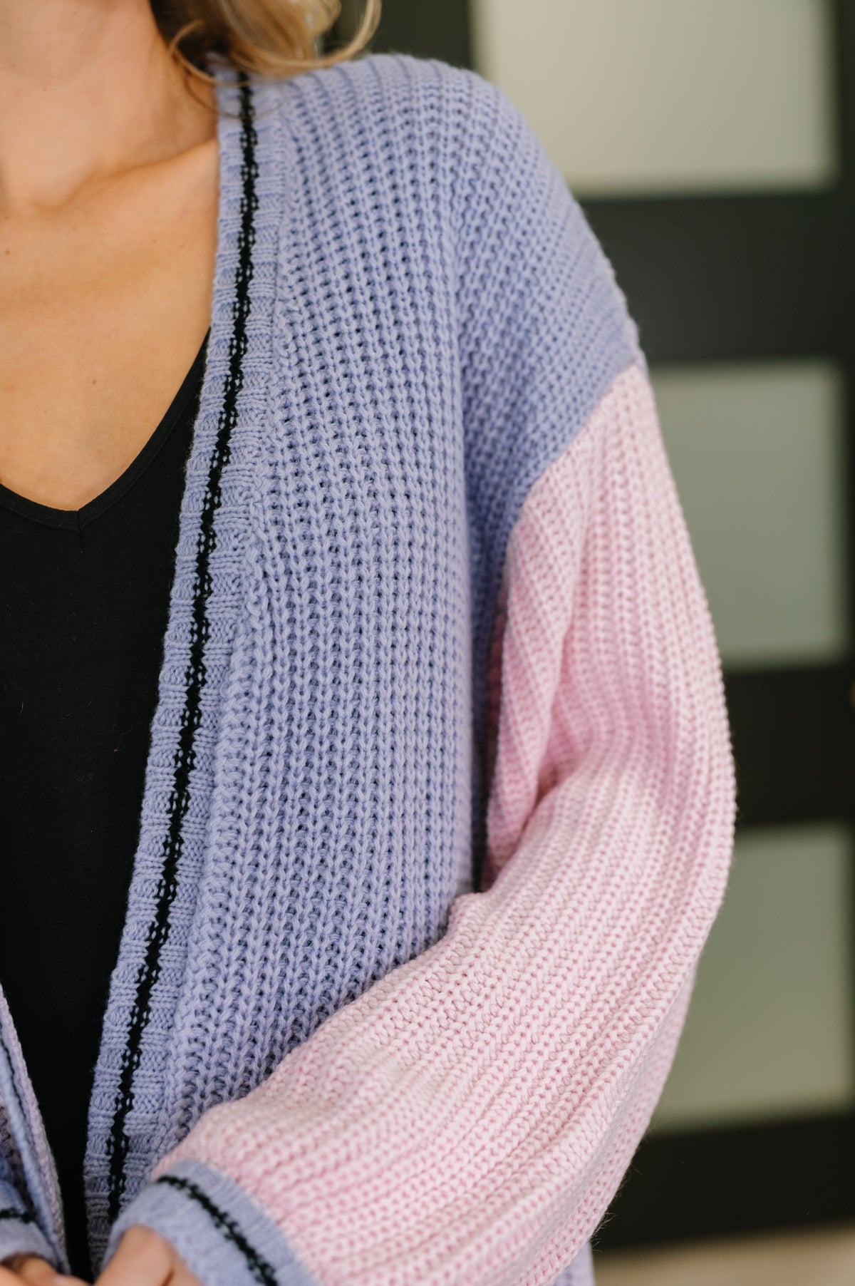 Coffee Date Color Block Cardigan - 11/3/2025