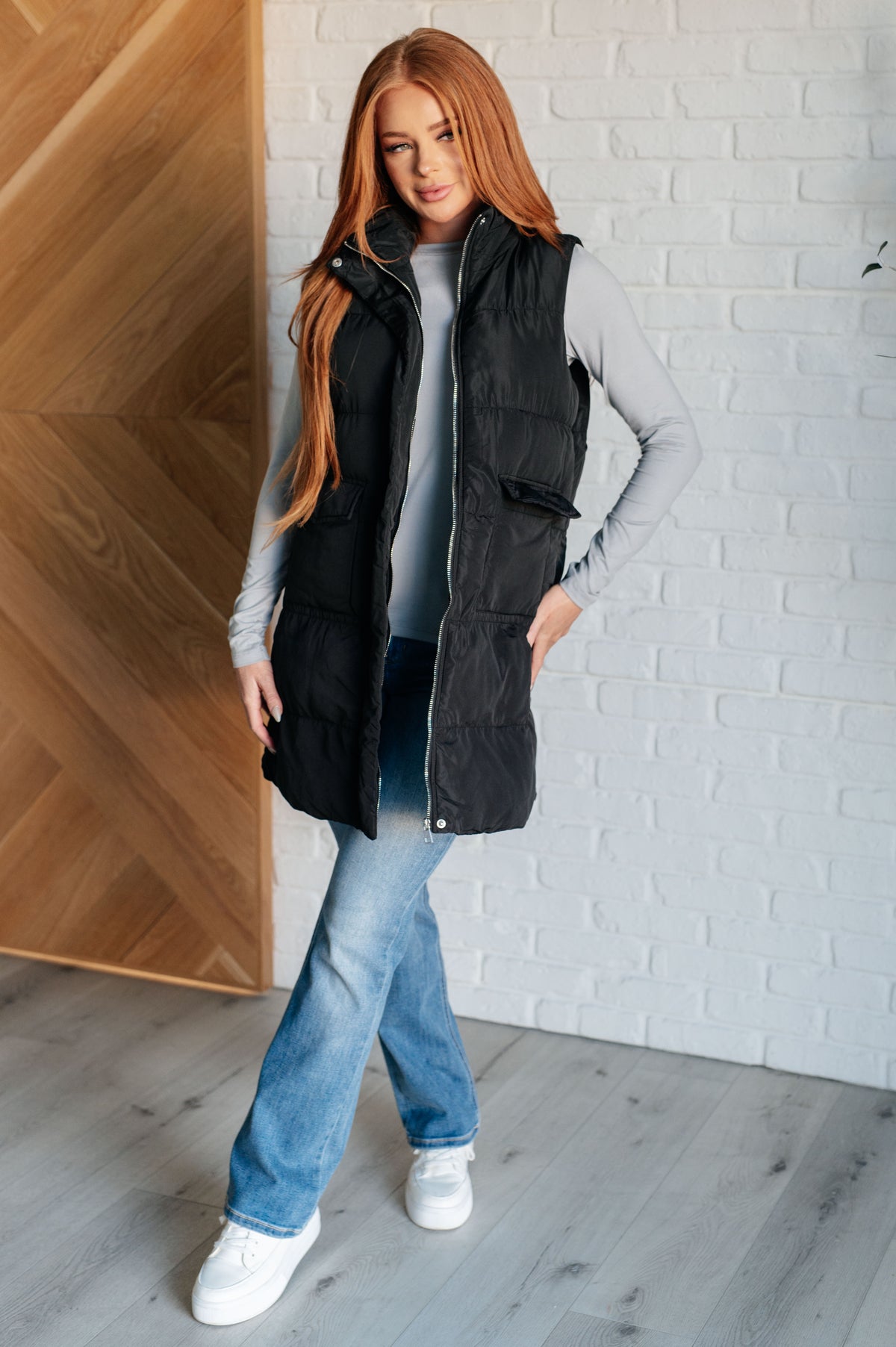 Cold and Calculated Longline Puffer Vest - 12/3/2024