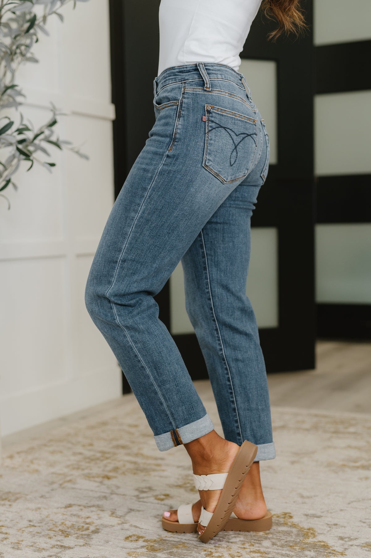 Colette Mid Rise Boyfriend Classic Cuffed - 8/27/2025