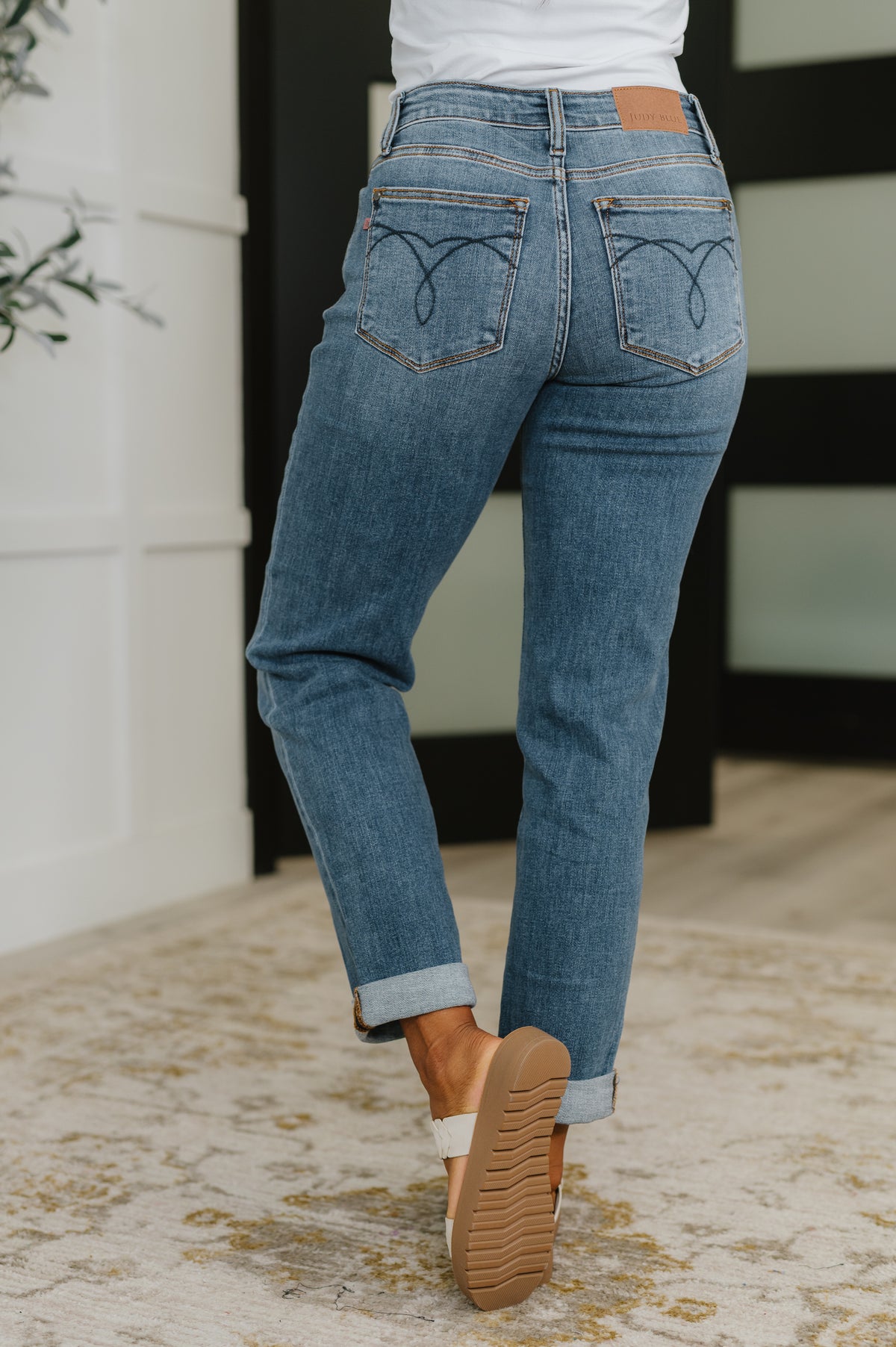 Colette Mid Rise Boyfriend Classic Cuffed - 7/29/2026