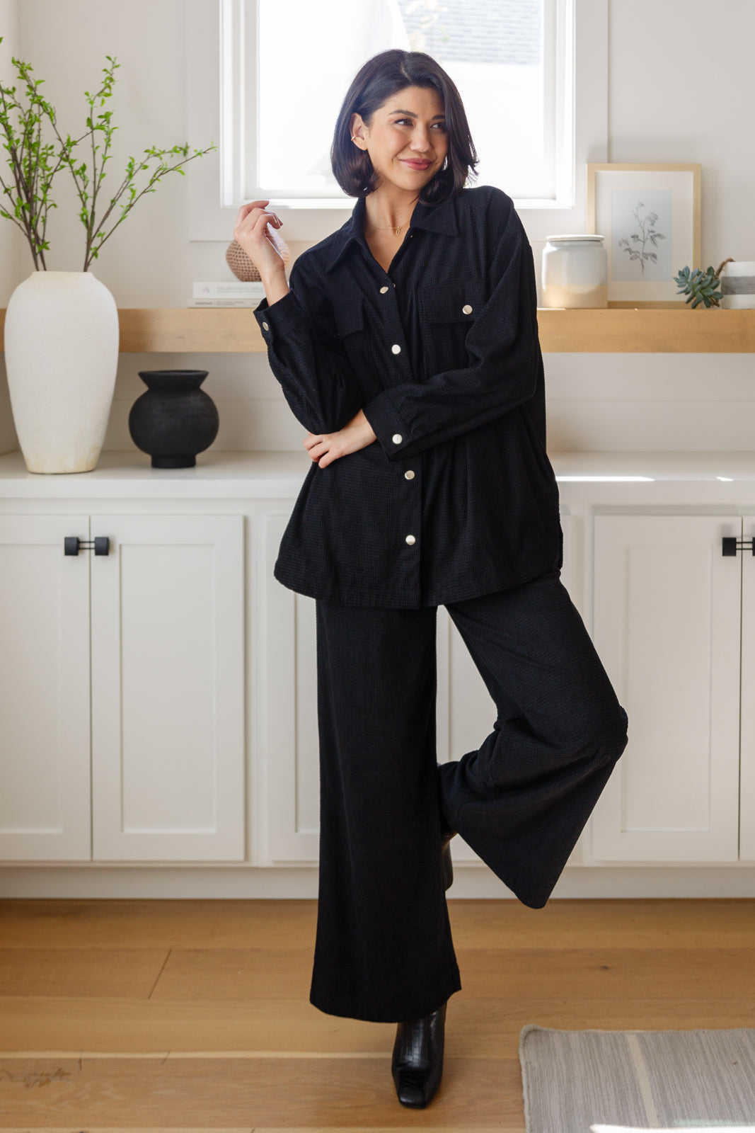 Come Rain or Shine Button Down Top - 10/2/2025