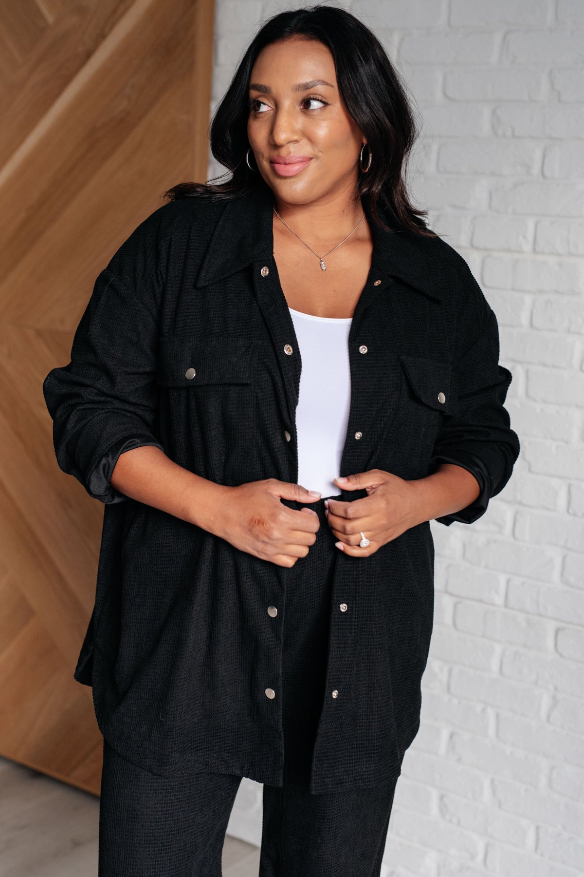 Come Rain or Shine Button Down Top - 10/2/2025