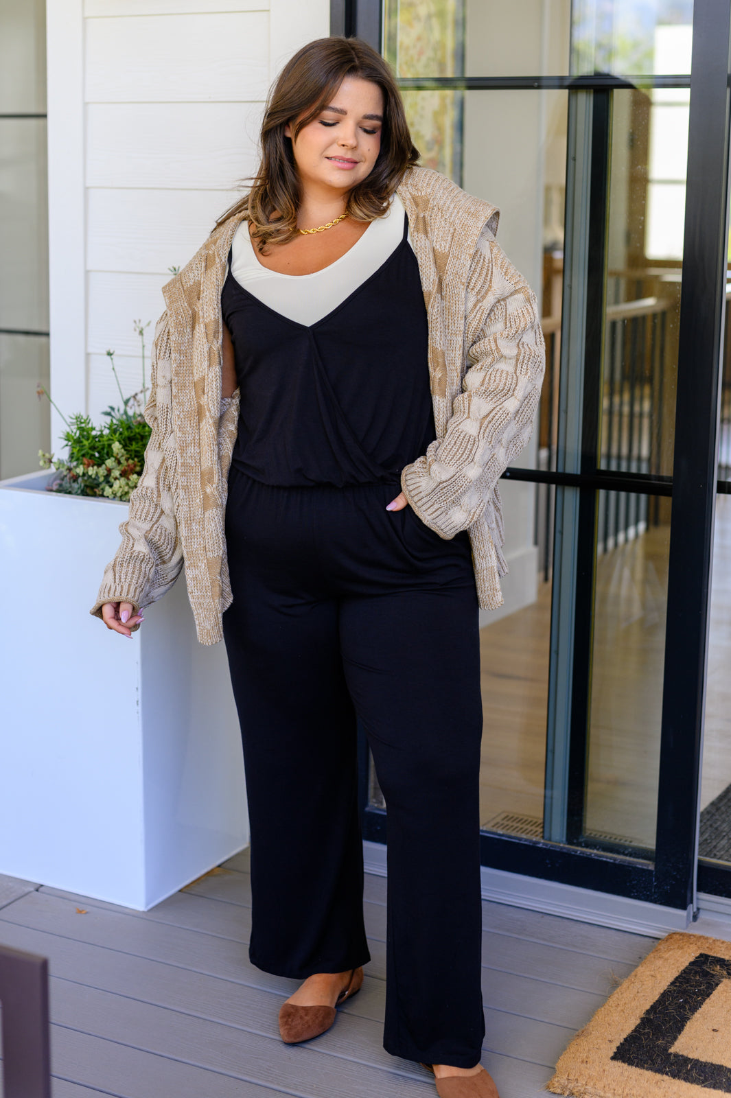 Completely Justified Jumpsuit in Black - 9/18/2025