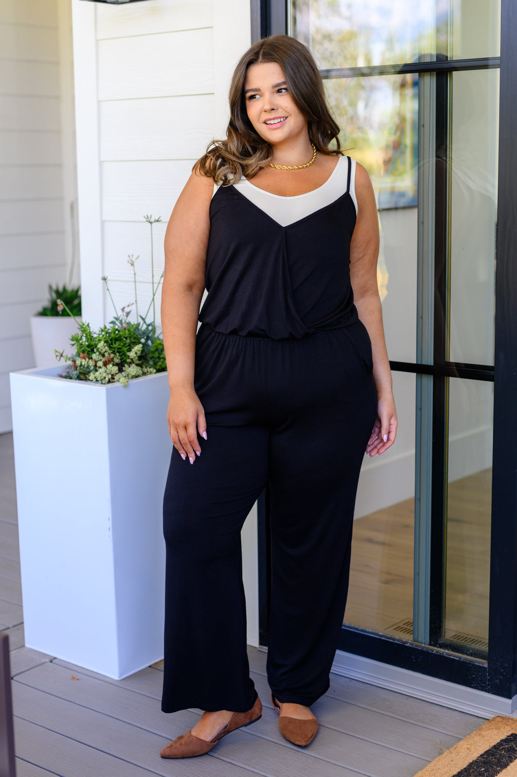 Completely Justified Jumpsuit in Black - 9/18/2025