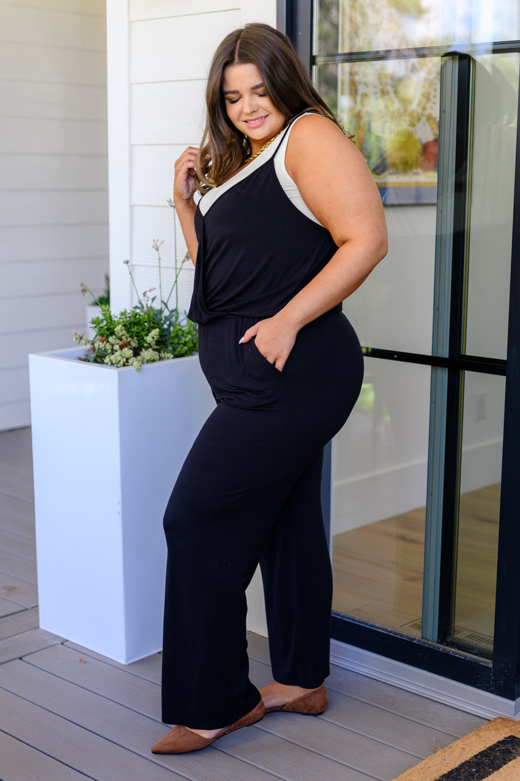 Completely Justified Jumpsuit in Black - 9/18/2025
