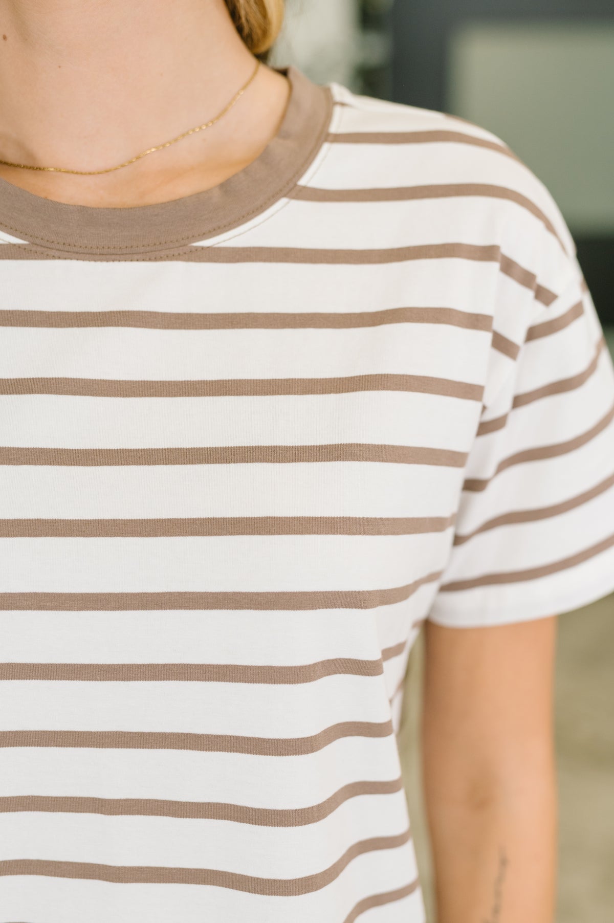 Convincing Argument Casual Tee in Mocha - 9/8/2026