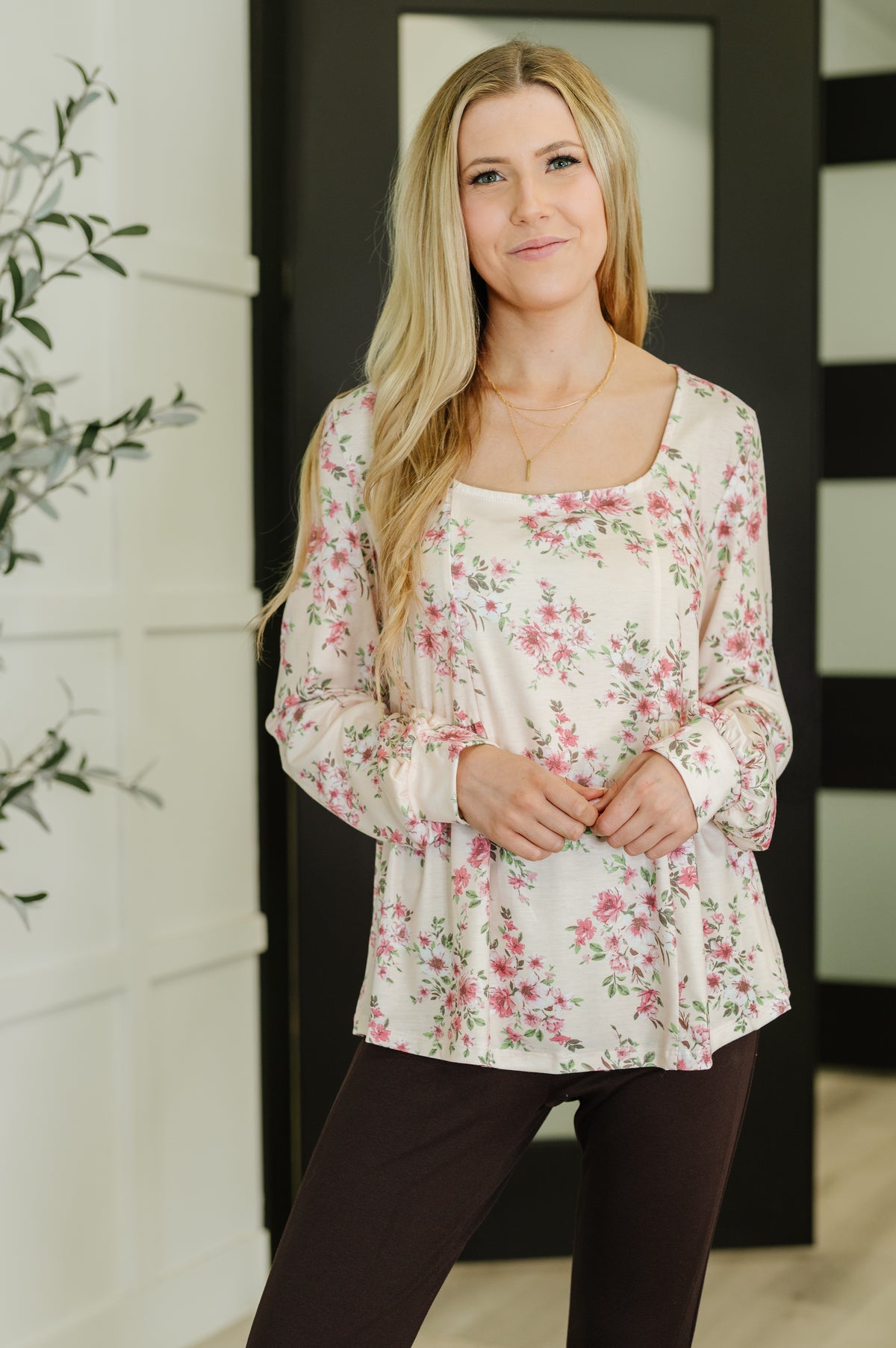 Cool to Be Kind Floral Blouse - 9/23/2025
