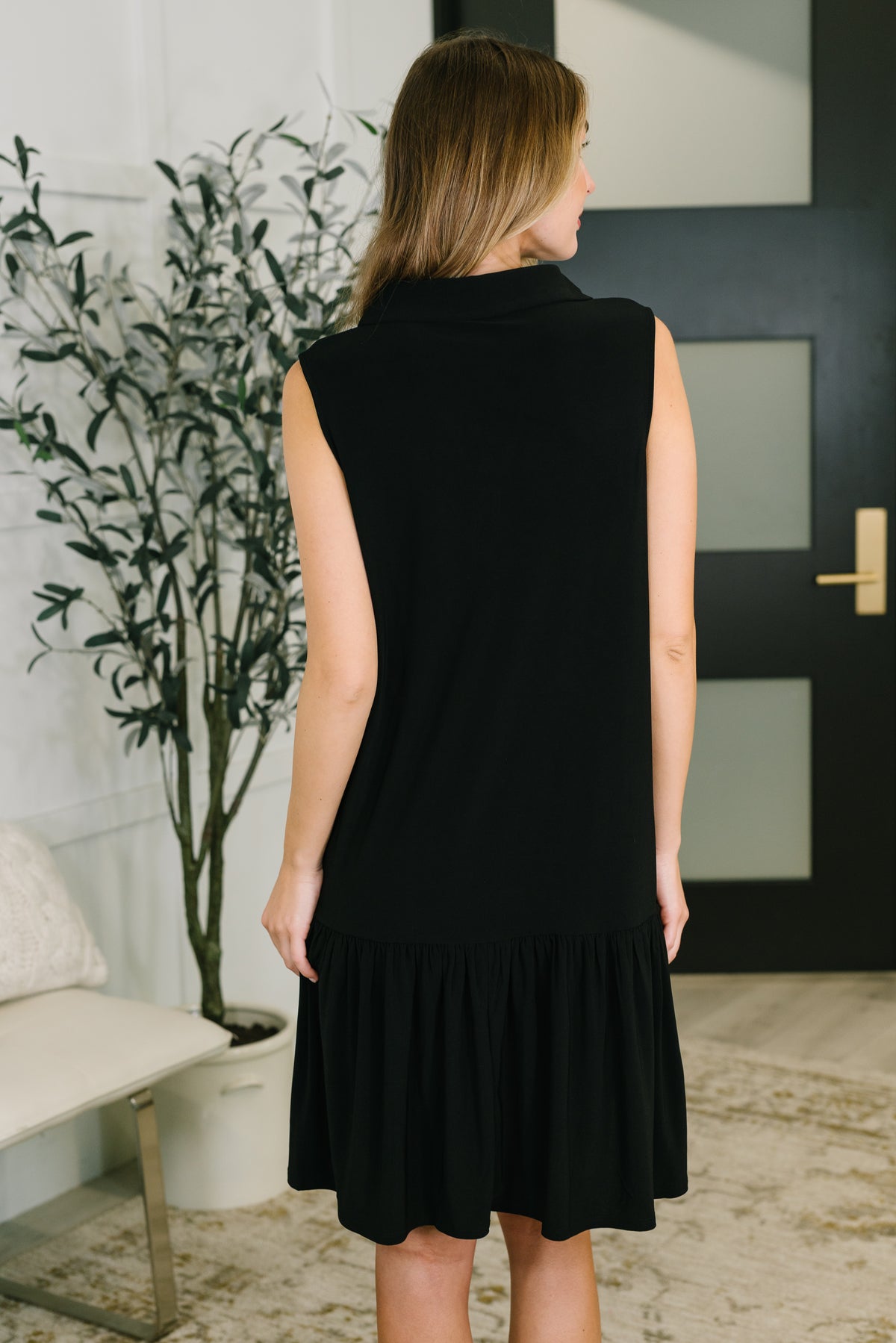 Coral Sands Collared Tank Dress in Black - 4/21/2026 NEW
