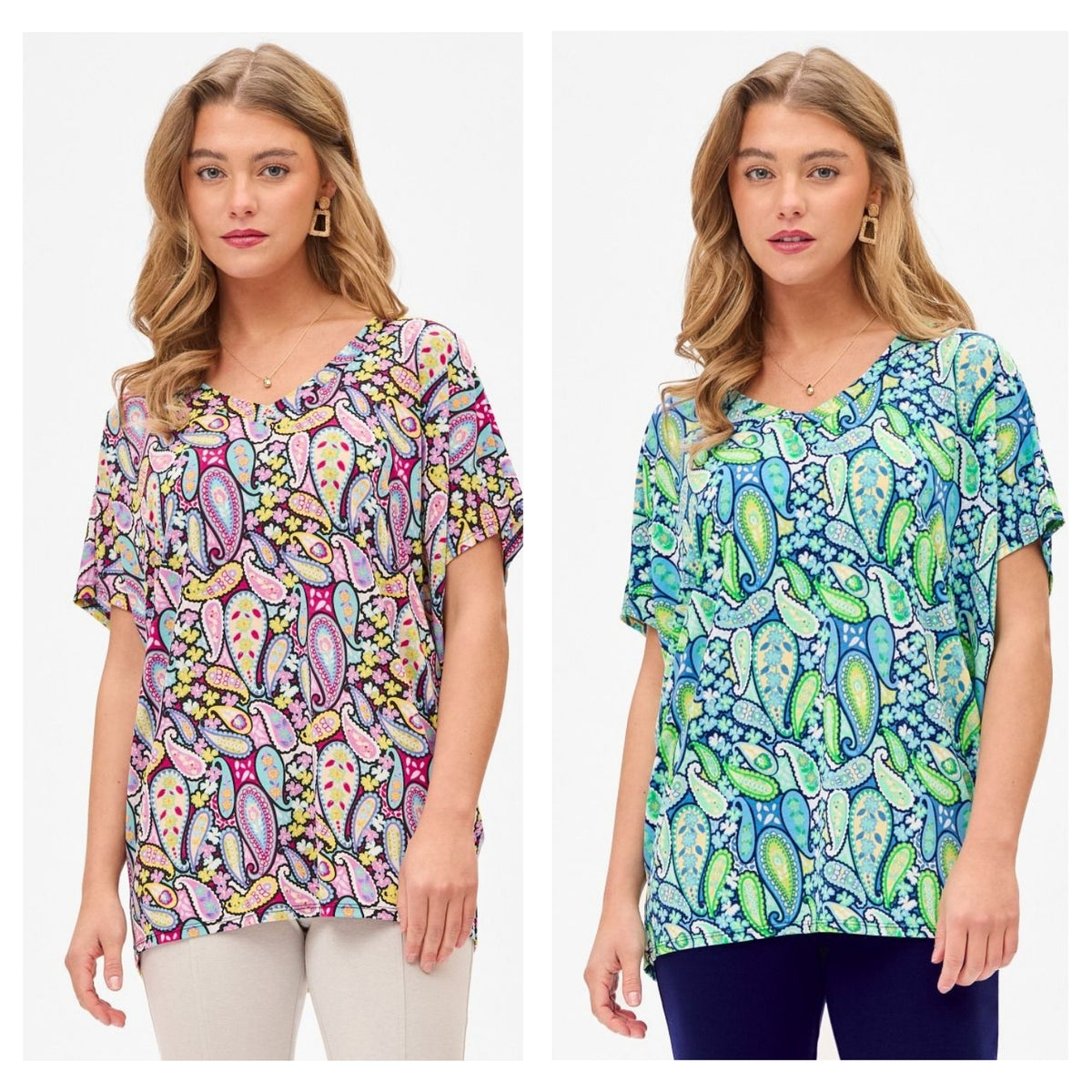 Dear Scarlett Paisley Sadie Top - Summer 25 Capsule