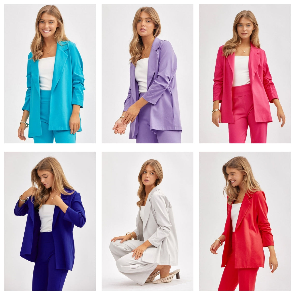 Dear Scarlett Magic 3/4 Blazer - Summer 25 Capsule