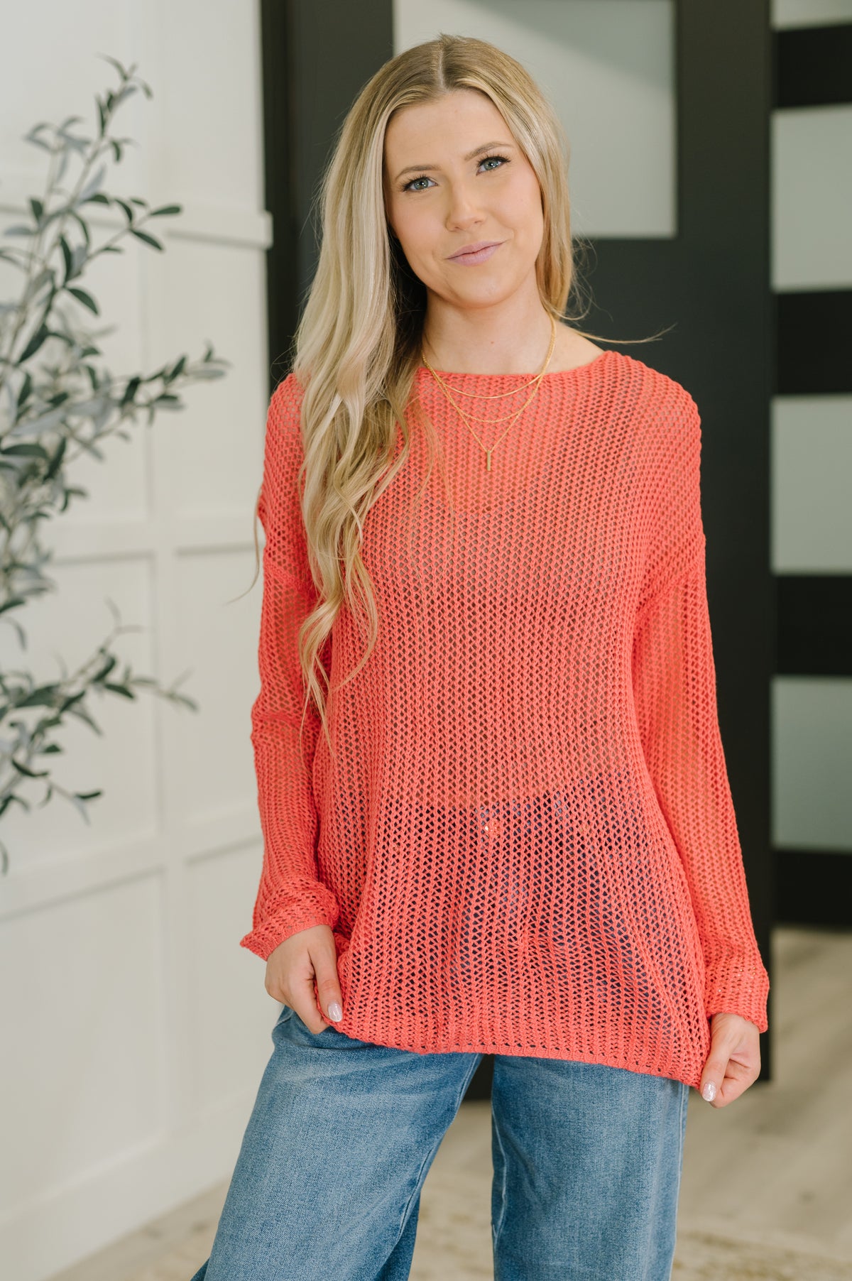 Desert Bloom Loose Knit Sweater - 10/3/2025