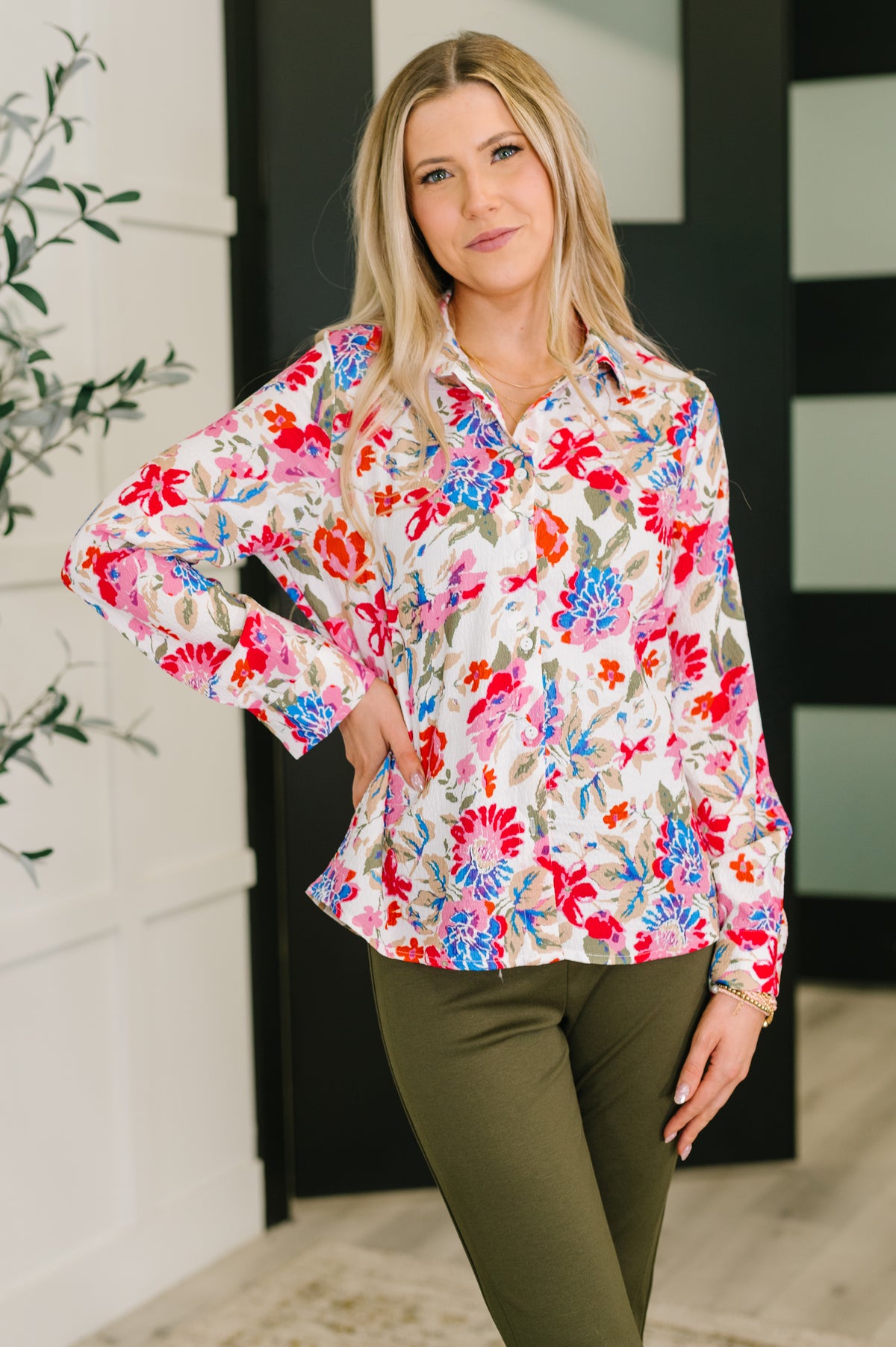 Distinguished Guest Floral Button Down - 9/22/2025