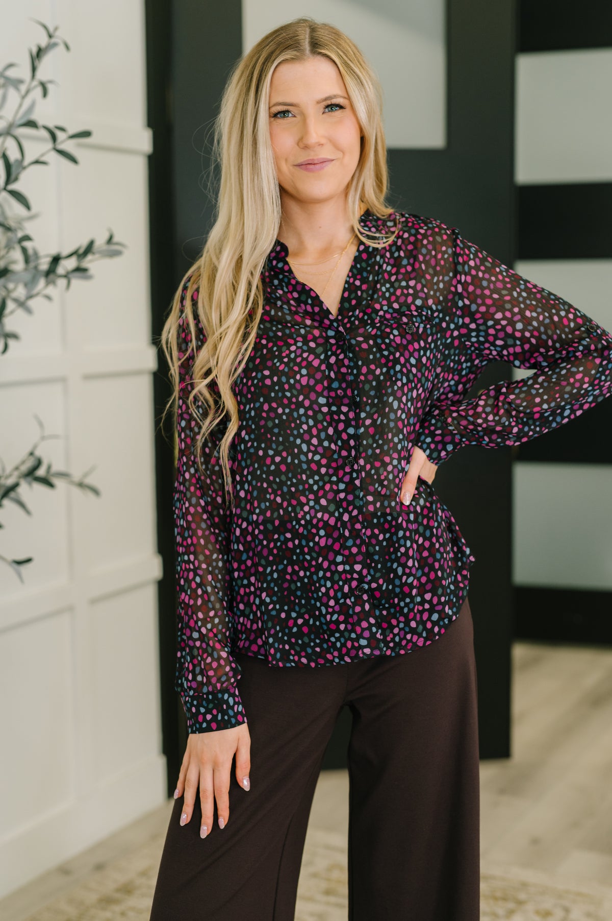 Doing the Most Polka Dot Blouse - 9/23/2025