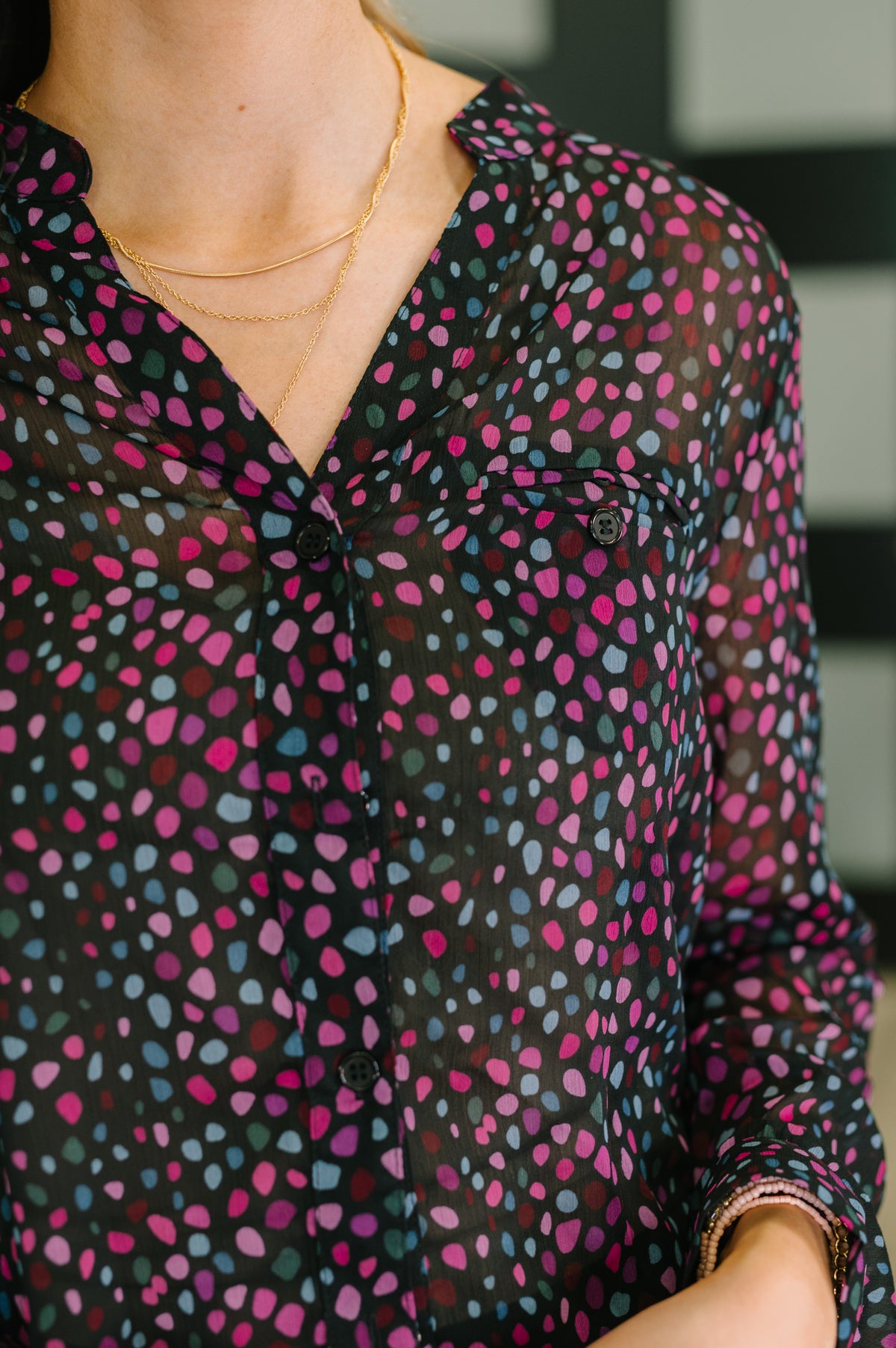 Doing the Most Polka Dot Blouse - 9/23/2025