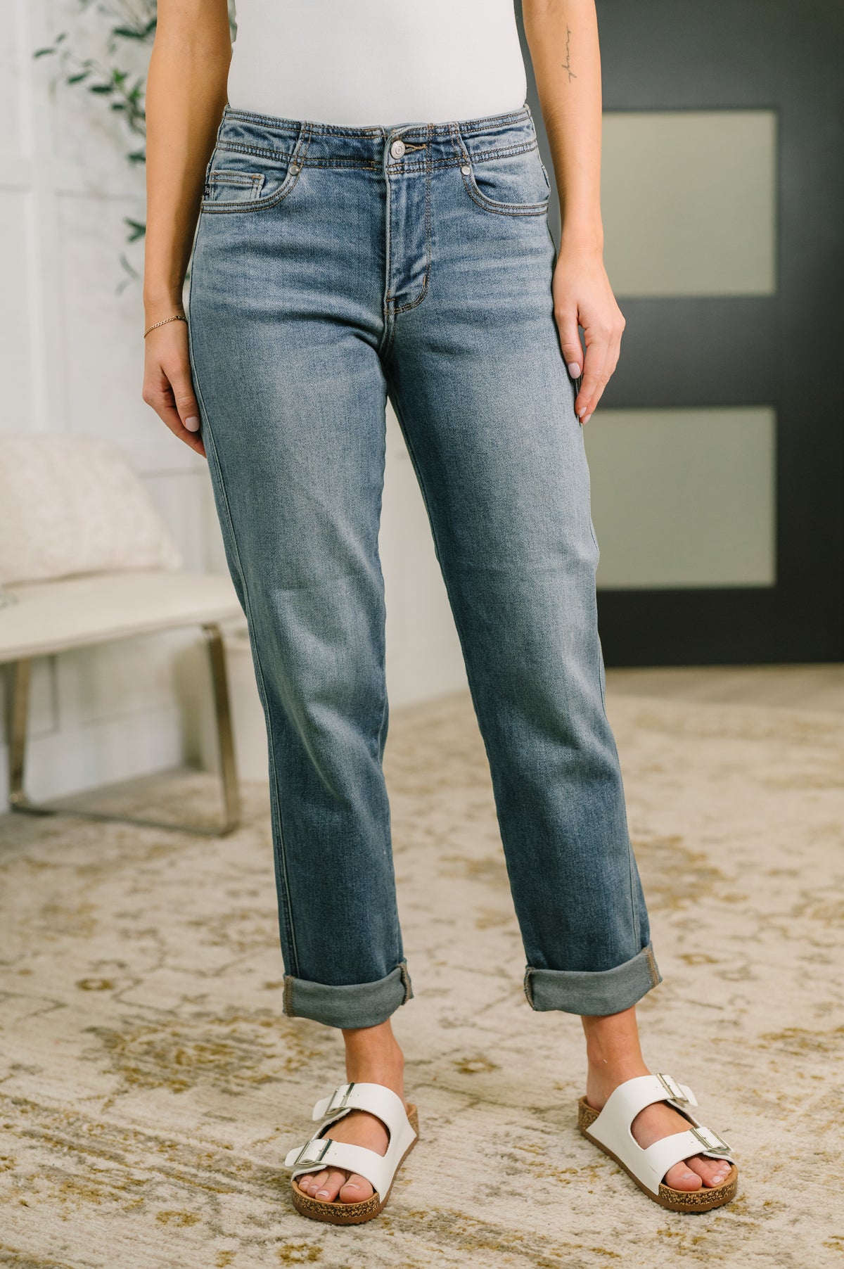 Doris Mid Rise Boyfriend with Adjustable Back Tab + Hollywood WB - 4/29/2026 NEW