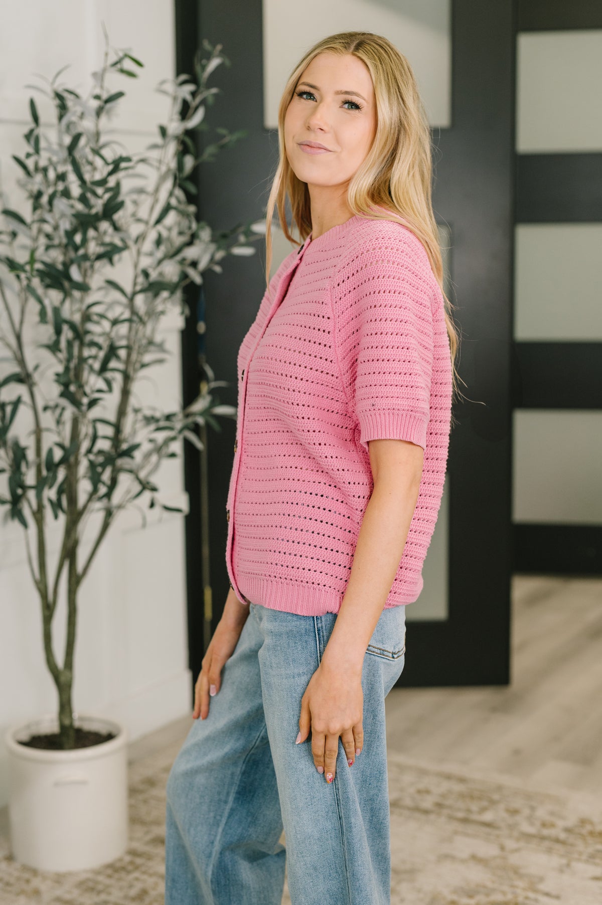 Dreaming All Day Sweater Knit Button Down - 4/10/2026 NEW