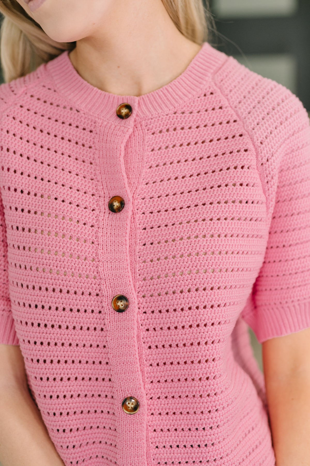 Dreaming All Day Sweater Knit Button Down - 4/10/2026 NEW