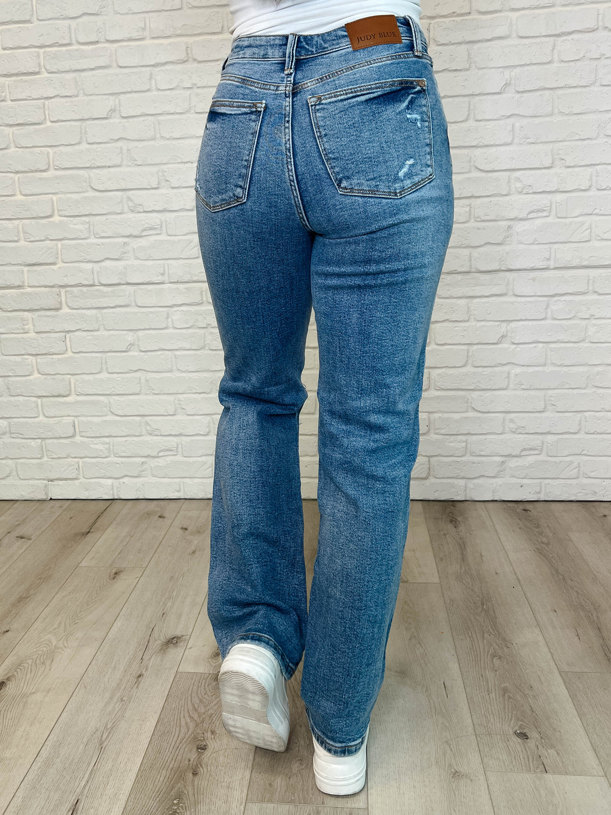 Dylan High Rise Rigid Magic Criss-Cross Waistband Straight Jeans - 3/5/2025