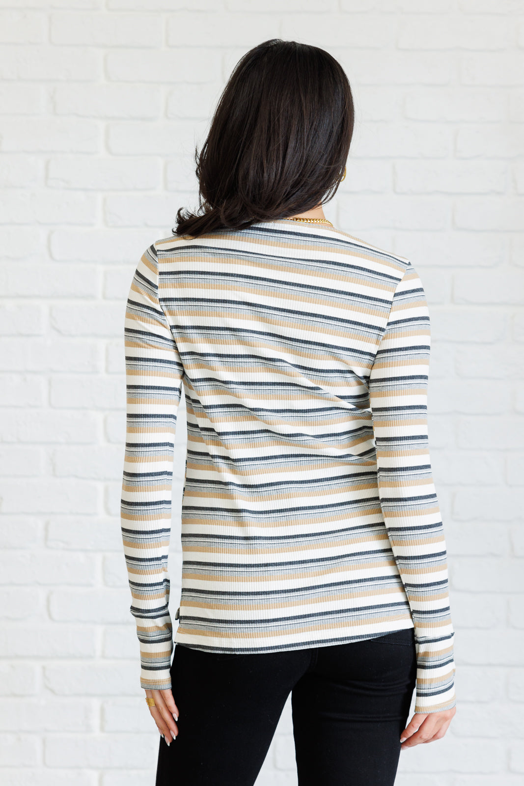 East Coast Breeze Striped Top - 11/21/2024