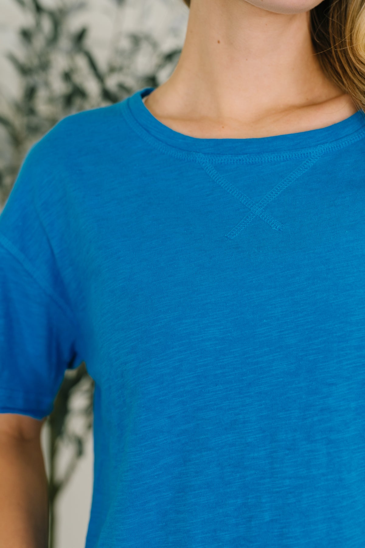 Effortless Edit Boxy Tee in Deep Sky - 4/22/2026