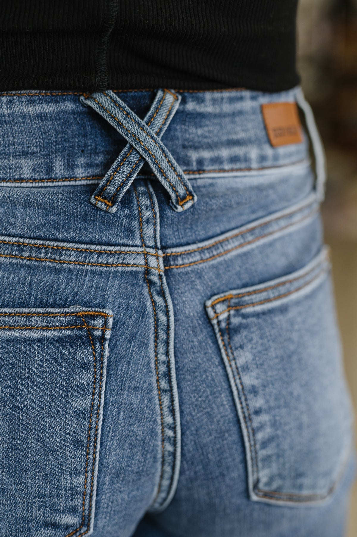 Elsie High Rise Double Button Wide Leg Jeans - 7/30/2025 NEW