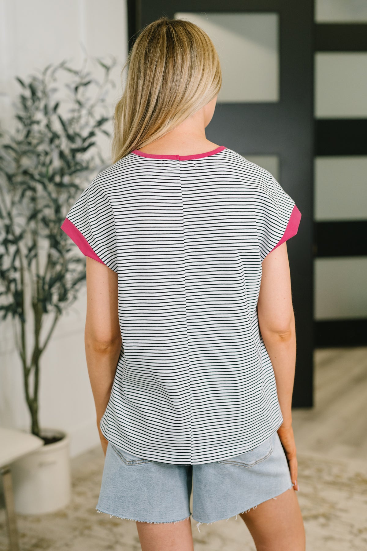 Emotionally Attached Trim Detail Tee - 7/28/2026