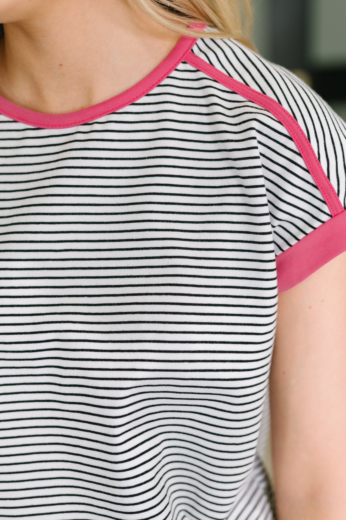Emotionally Attached Trim Detail Tee - 7/28/2026