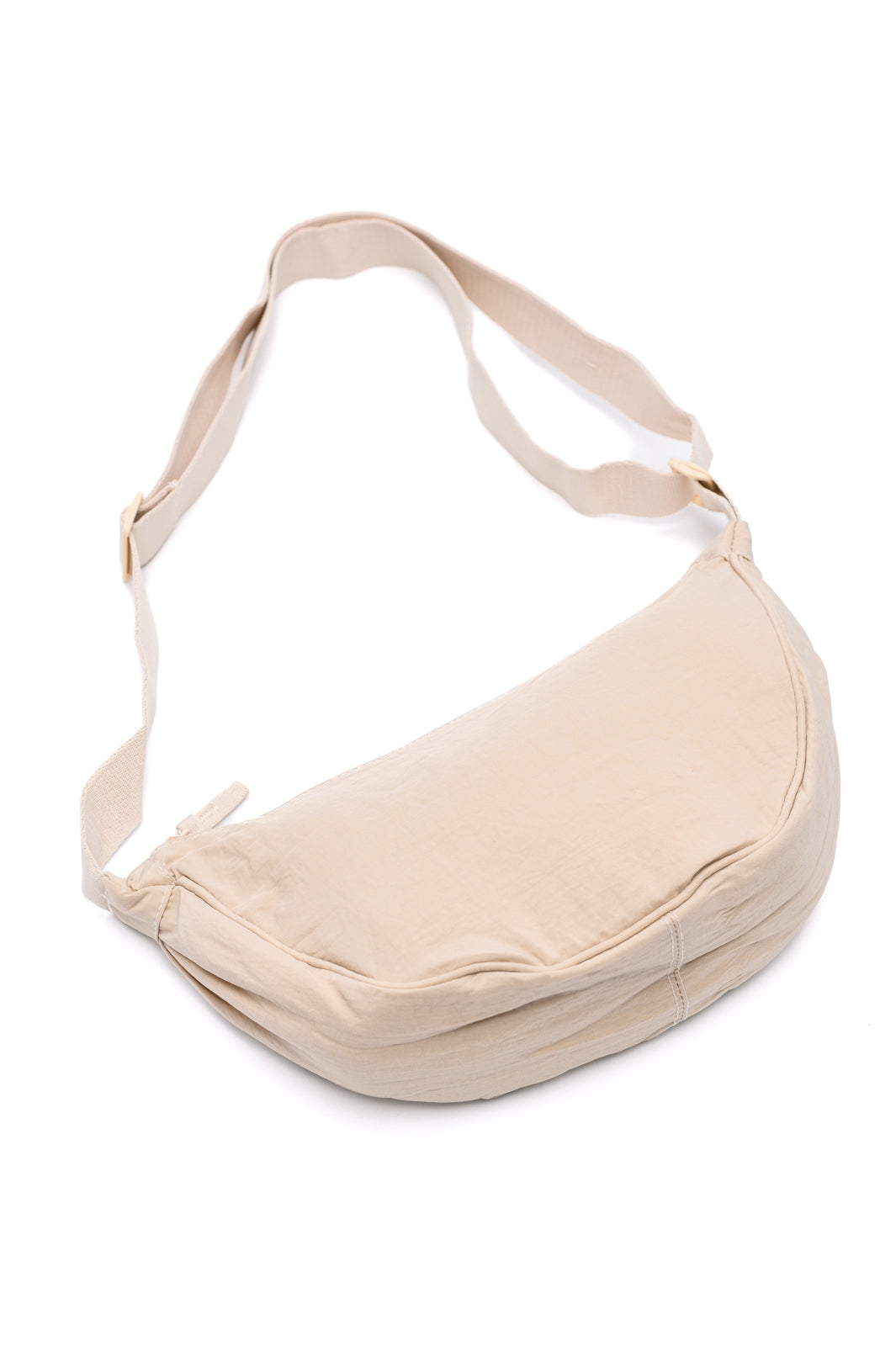 Essentially Everything Round Mini Crossbody Bag in Off White - 12/6/2024