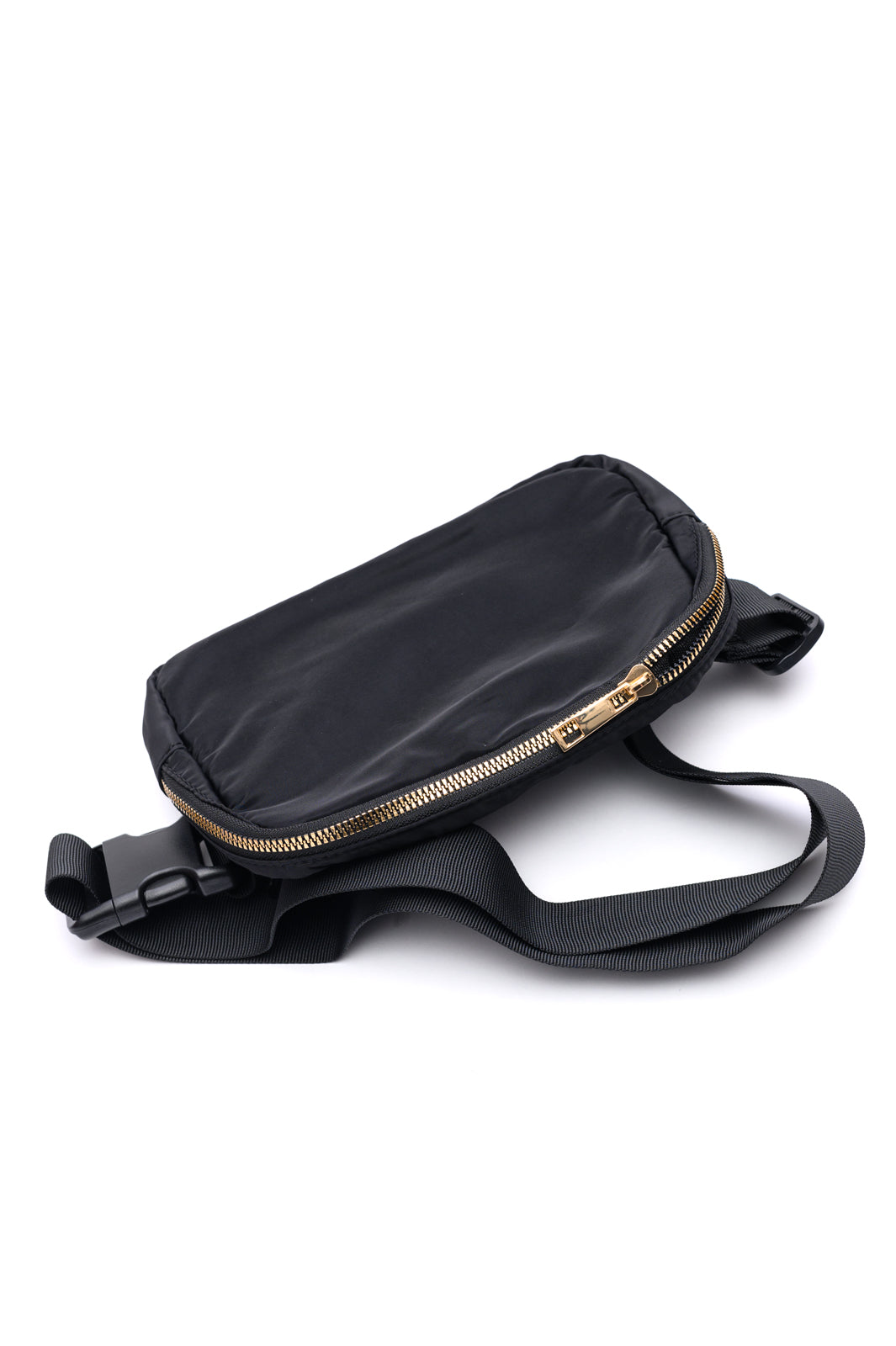 Everywhere I Go Crossbody Belt Bag in Black - 12/9/2024