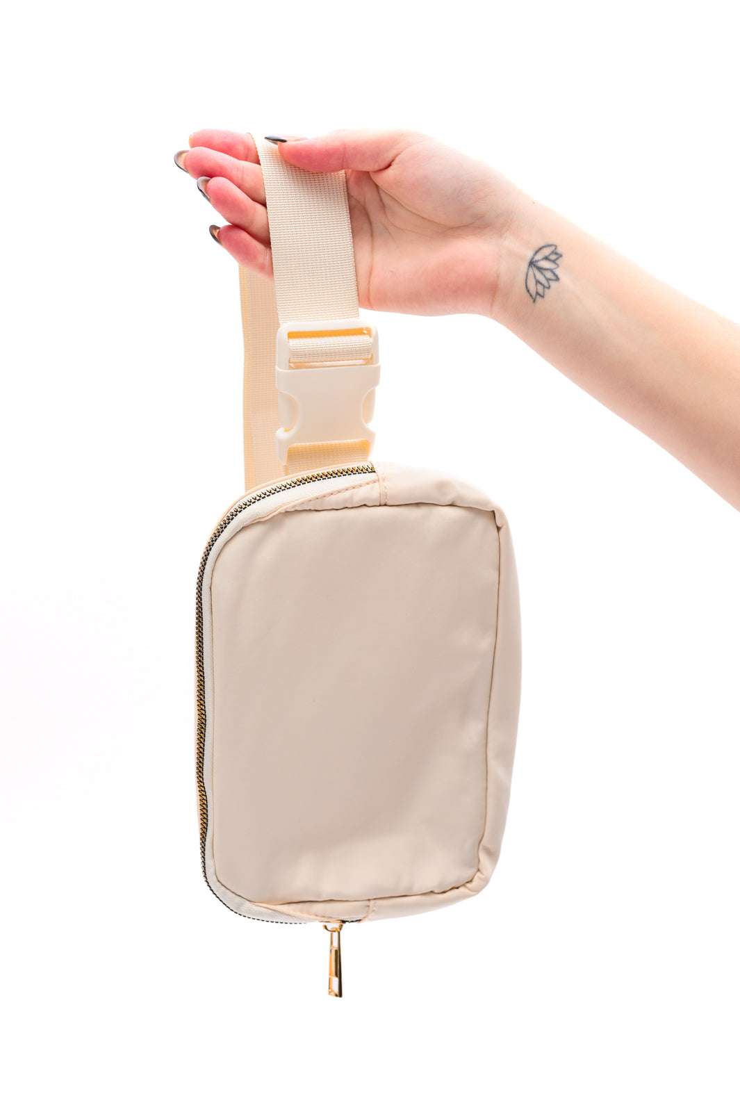 Everywhere I Go Crossbody Belt Bag in Ivory - 12/9/2024