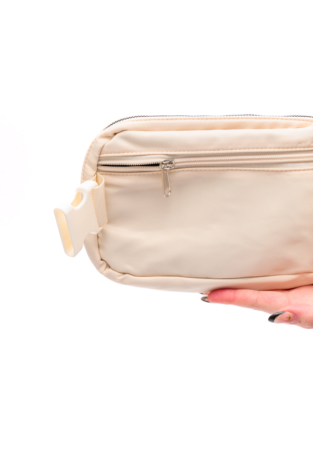 Everywhere I Go Crossbody Belt Bag in Ivory - 12/9/2024